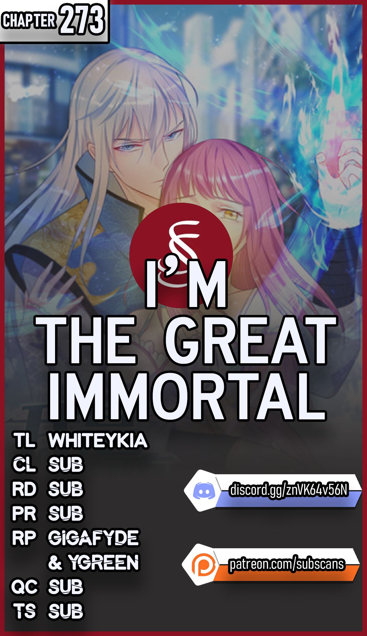 I'm The Great Immortal chapter 273 page 1