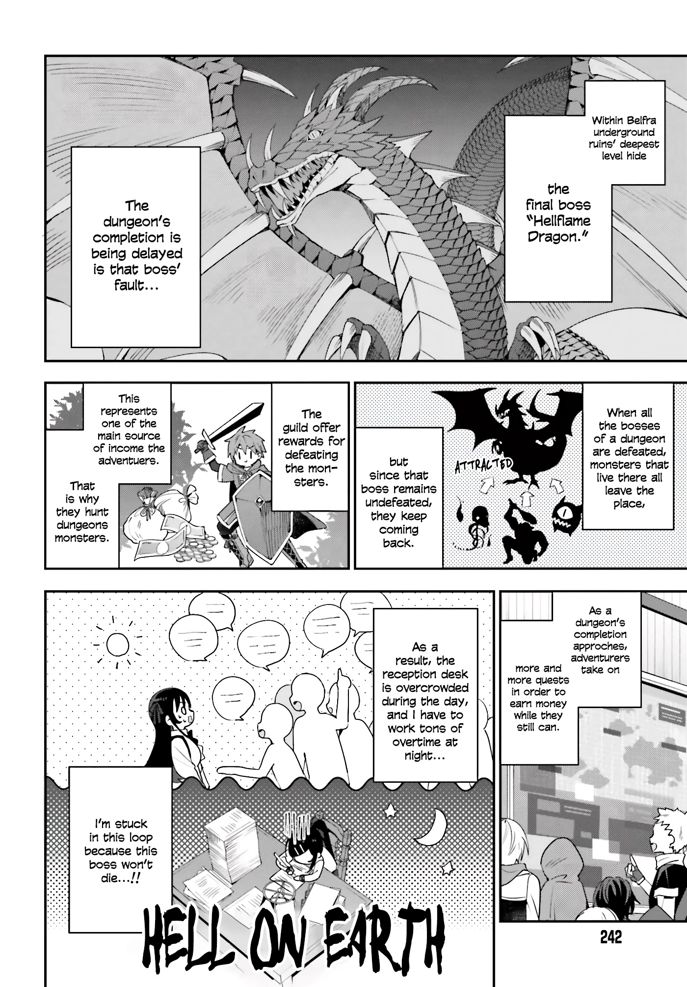 I'm the Guild Receptionist, but Since I Don't Want to Work Overtime, I Think I'll Just Solo the Boss chapter 1 page 18