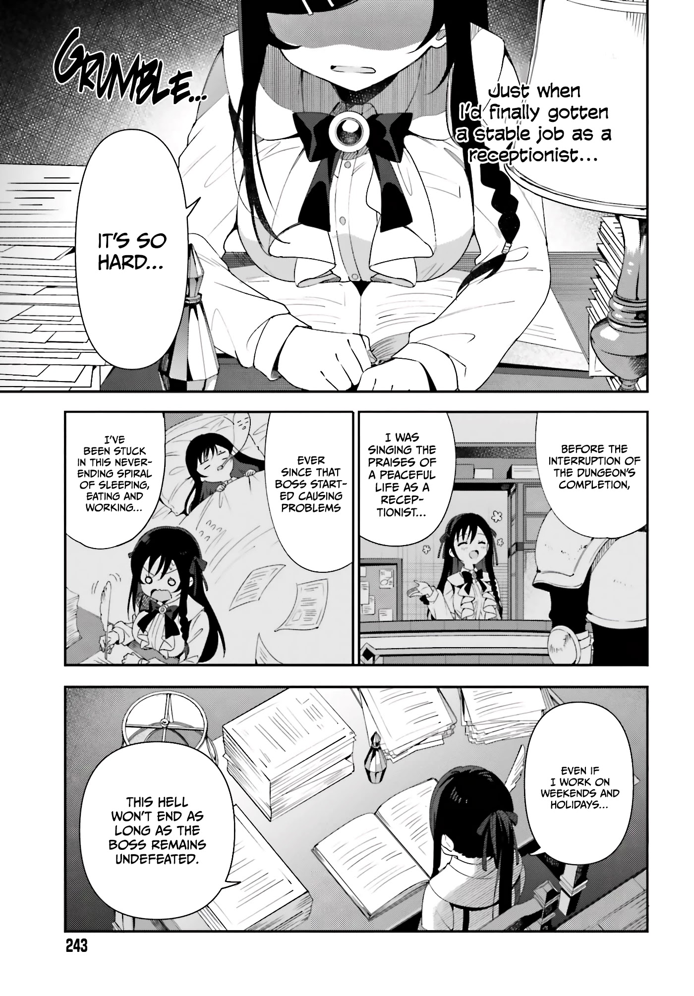 I'm the Guild Receptionist, but Since I Don't Want to Work Overtime, I Think I'll Just Solo the Boss chapter 1 page 19