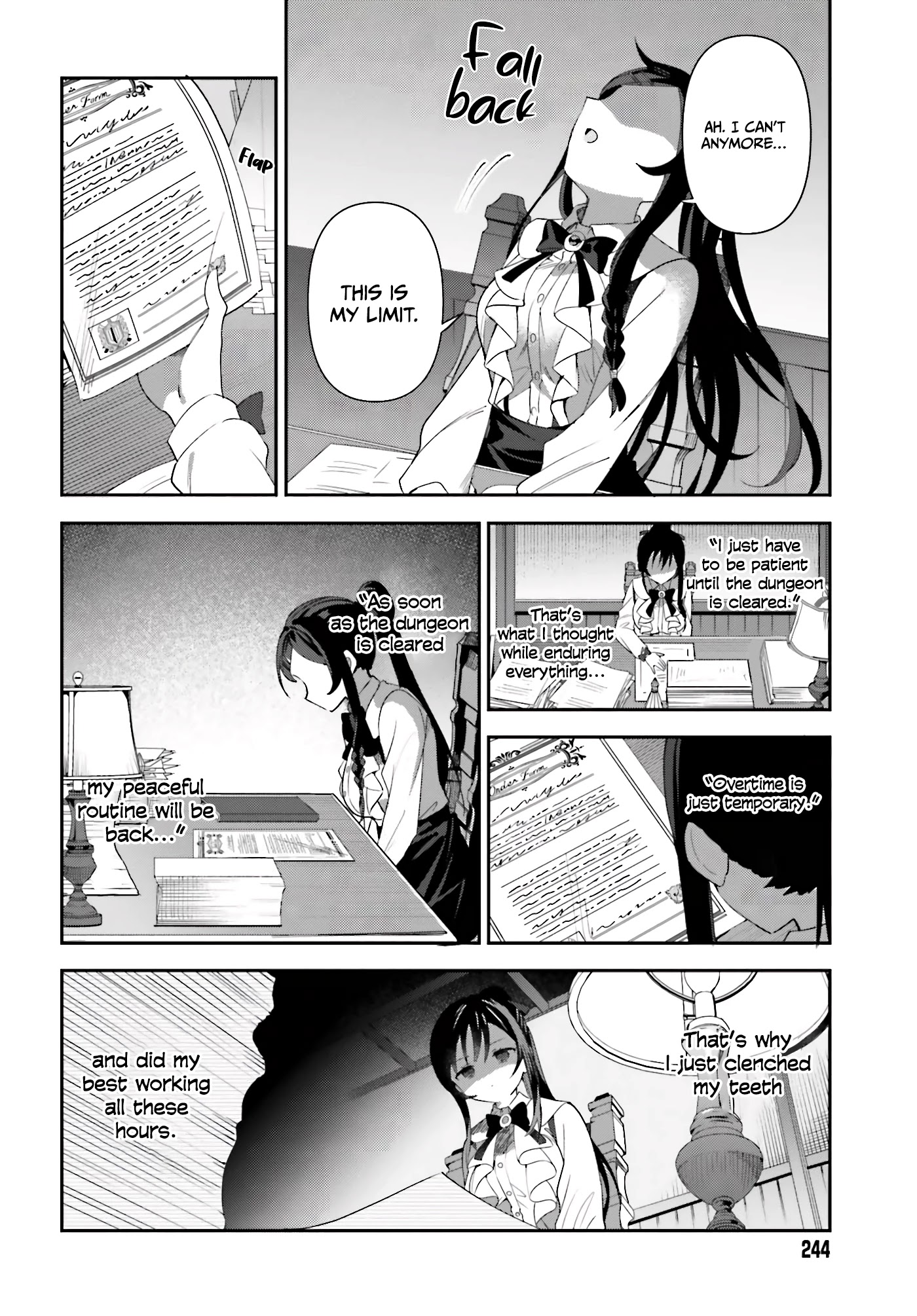 I'm the Guild Receptionist, but Since I Don't Want to Work Overtime, I Think I'll Just Solo the Boss chapter 1 page 20