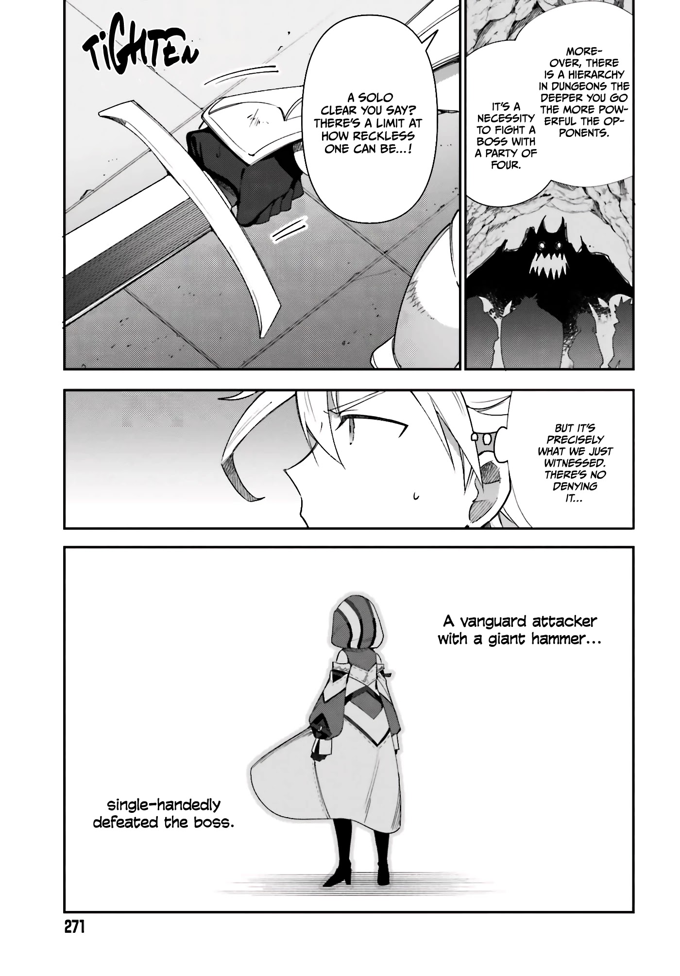 I'm the Guild Receptionist, but Since I Don't Want to Work Overtime, I Think I'll Just Solo the Boss chapter 1 page 46