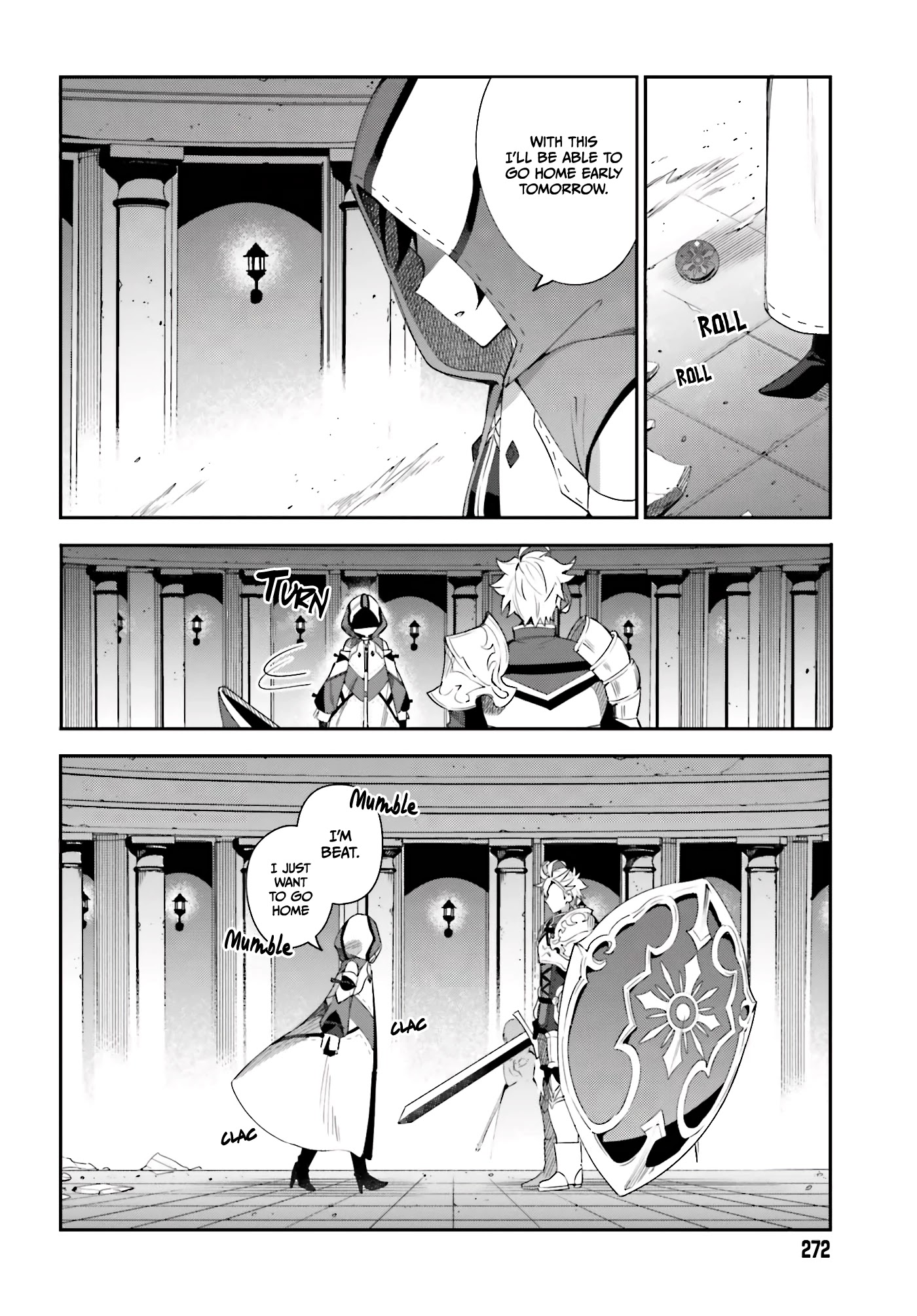 I'm the Guild Receptionist, but Since I Don't Want to Work Overtime, I Think I'll Just Solo the Boss chapter 1 page 47