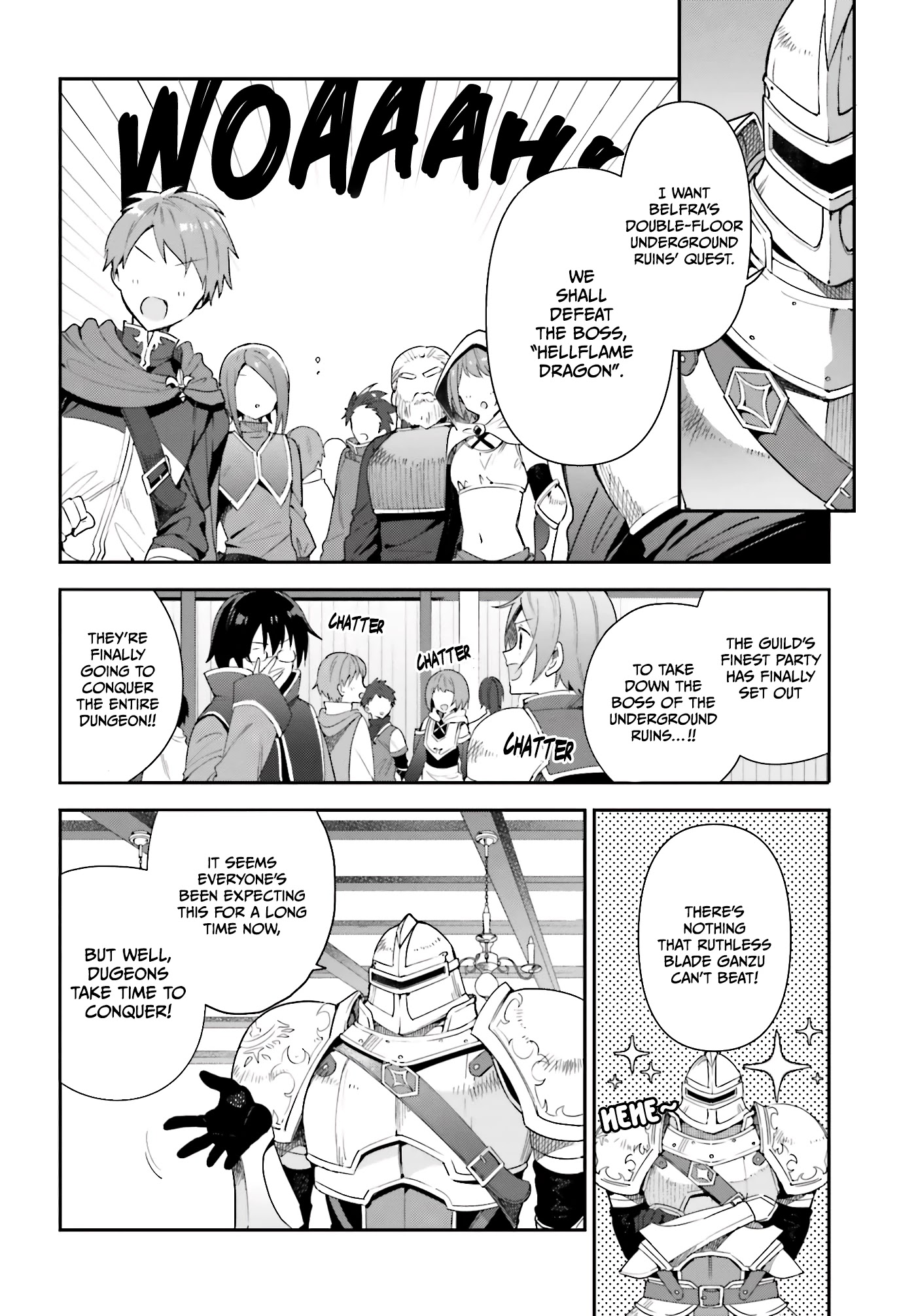 I'm the Guild Receptionist, but Since I Don't Want to Work Overtime, I Think I'll Just Solo the Boss chapter 1 page 8