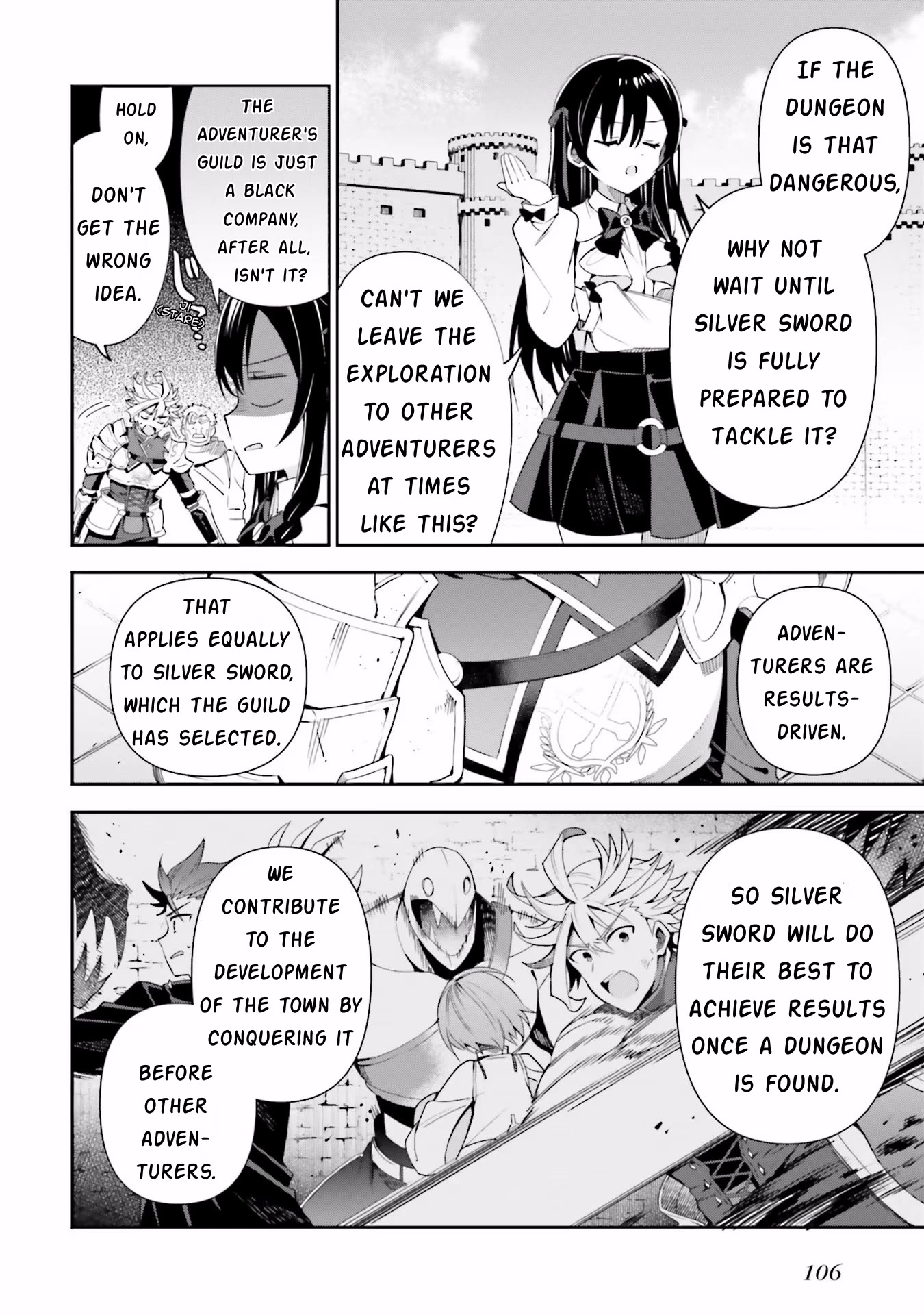 I'm the Guild Receptionist, but Since I Don't Want to Work Overtime, I Think I'll Just Solo the Boss chapter 10 page 14