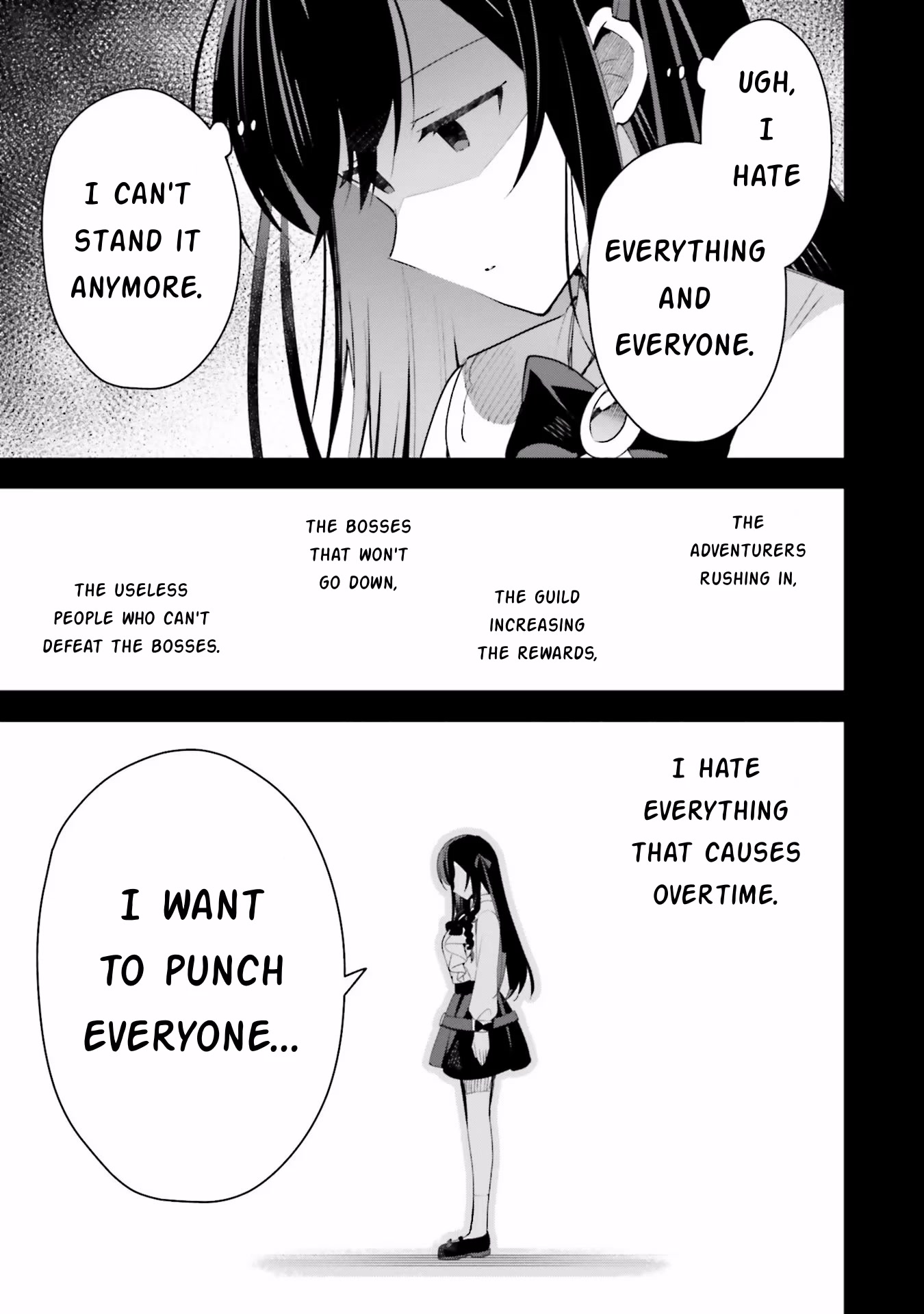 I'm the Guild Receptionist, but Since I Don't Want to Work Overtime, I Think I'll Just Solo the Boss chapter 11 page 11