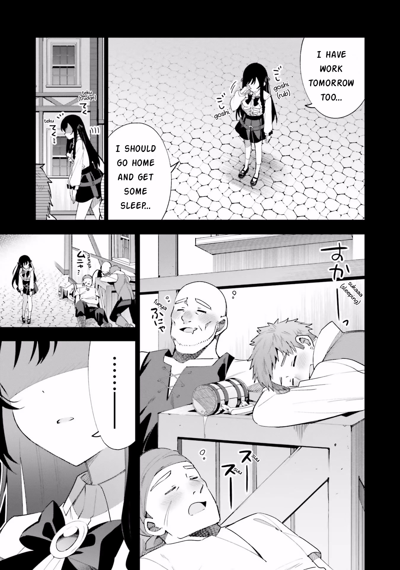 I'm the Guild Receptionist, but Since I Don't Want to Work Overtime, I Think I'll Just Solo the Boss chapter 11 page 9