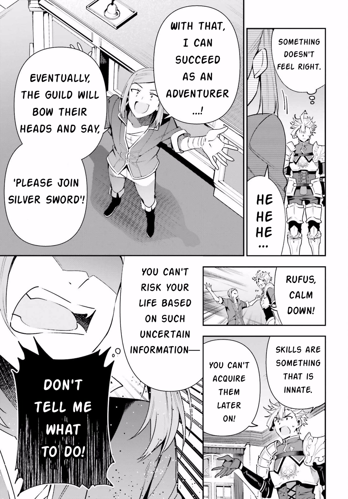 I'm the Guild Receptionist, but Since I Don't Want to Work Overtime, I Think I'll Just Solo the Boss chapter 14 page 13