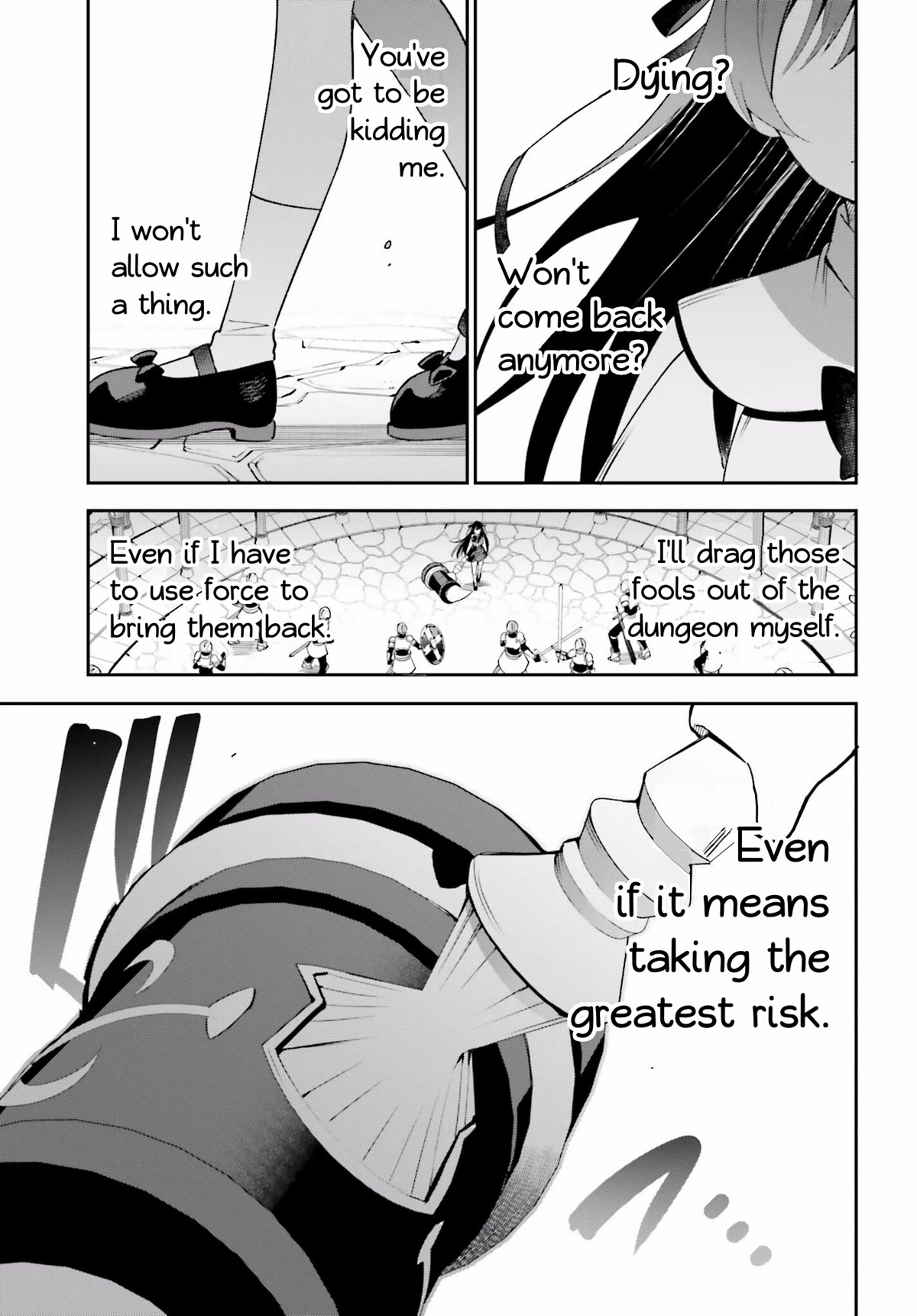 I'm the Guild Receptionist, but Since I Don't Want to Work Overtime, I Think I'll Just Solo the Boss chapter 19 page 26