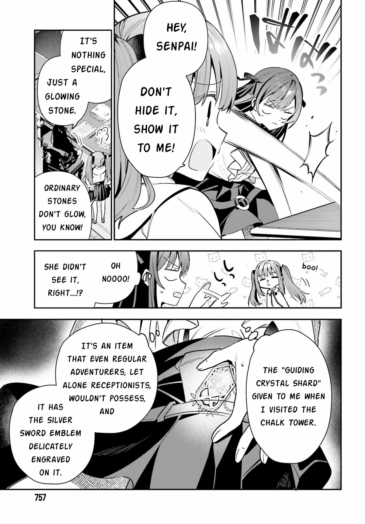 I'm the Guild Receptionist, but Since I Don't Want to Work Overtime, I Think I'll Just Solo the Boss chapter 19 page 9