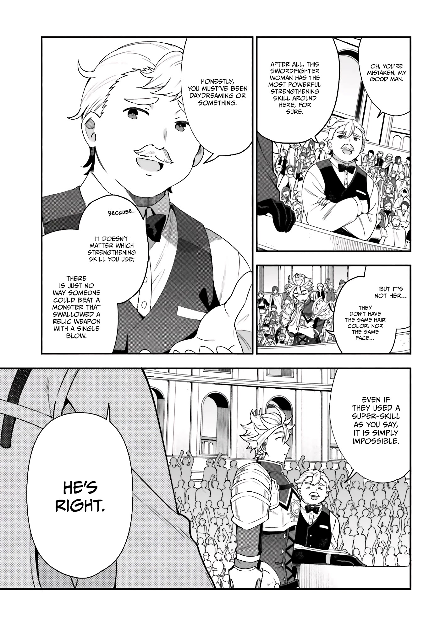 I'm the Guild Receptionist, but Since I Don't Want to Work Overtime, I Think I'll Just Solo the Boss chapter 2 page 16