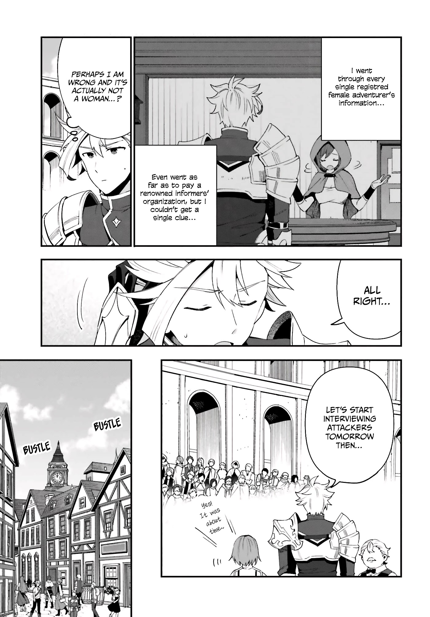 I'm the Guild Receptionist, but Since I Don't Want to Work Overtime, I Think I'll Just Solo the Boss chapter 2 page 20