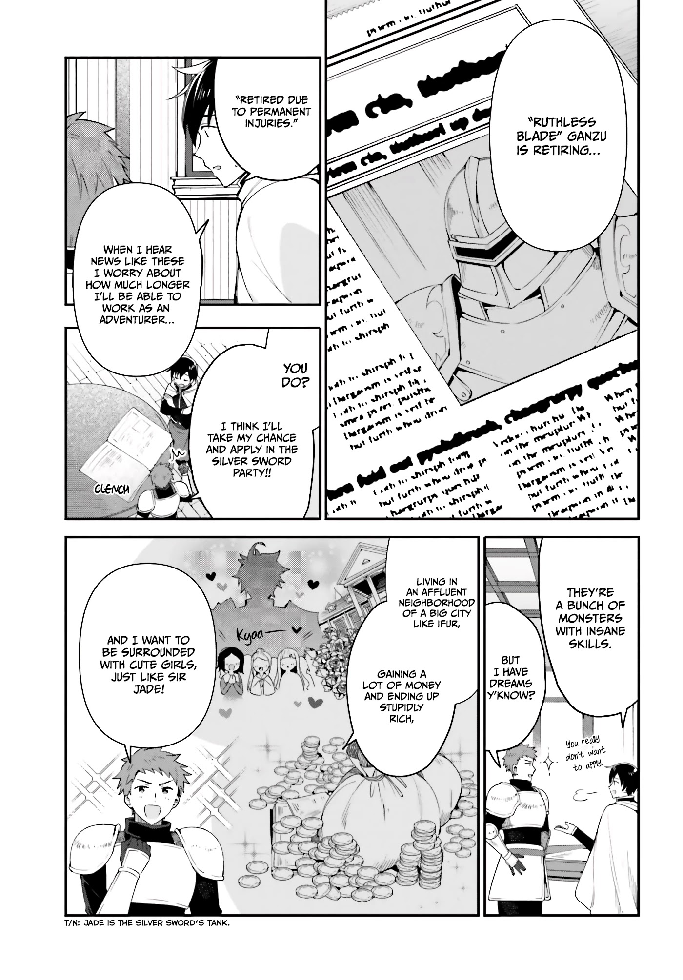 I'm the Guild Receptionist, but Since I Don't Want to Work Overtime, I Think I'll Just Solo the Boss chapter 2 page 6