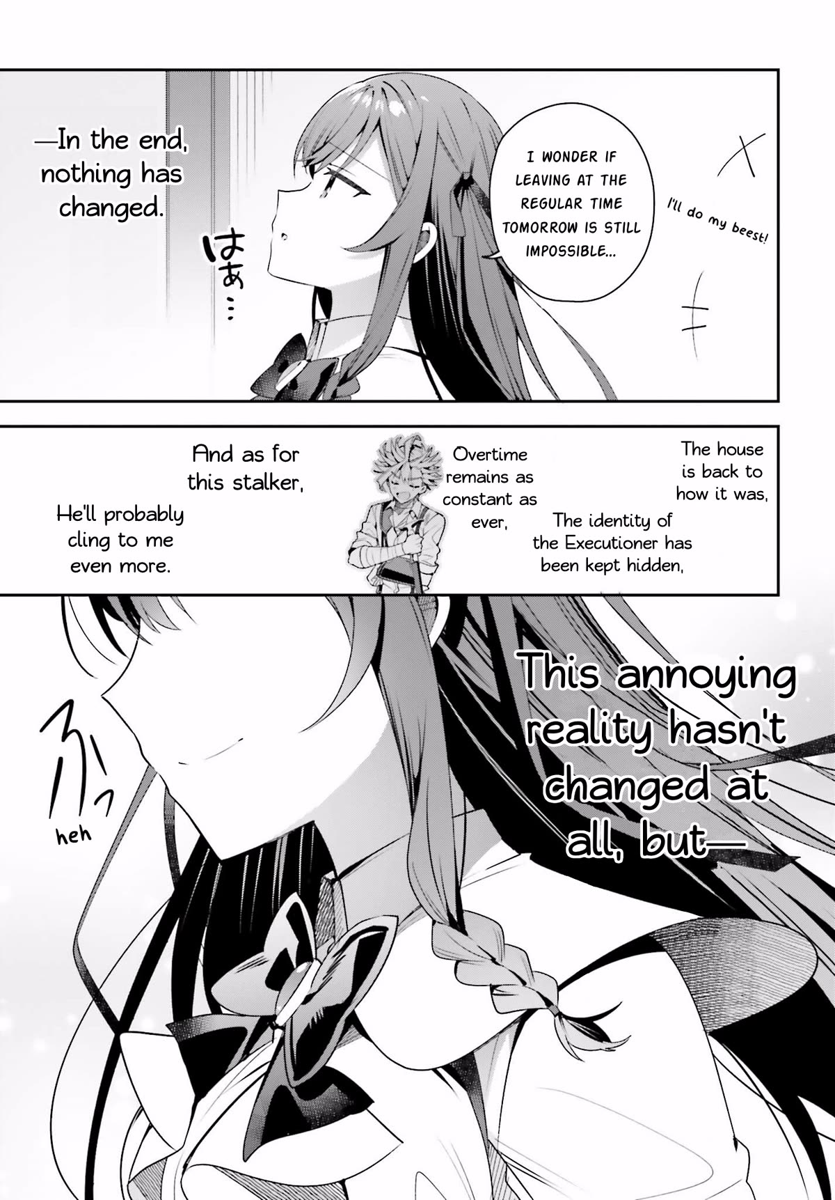 I'm the Guild Receptionist, but Since I Don't Want to Work Overtime, I Think I'll Just Solo the Boss chapter 23 page 24