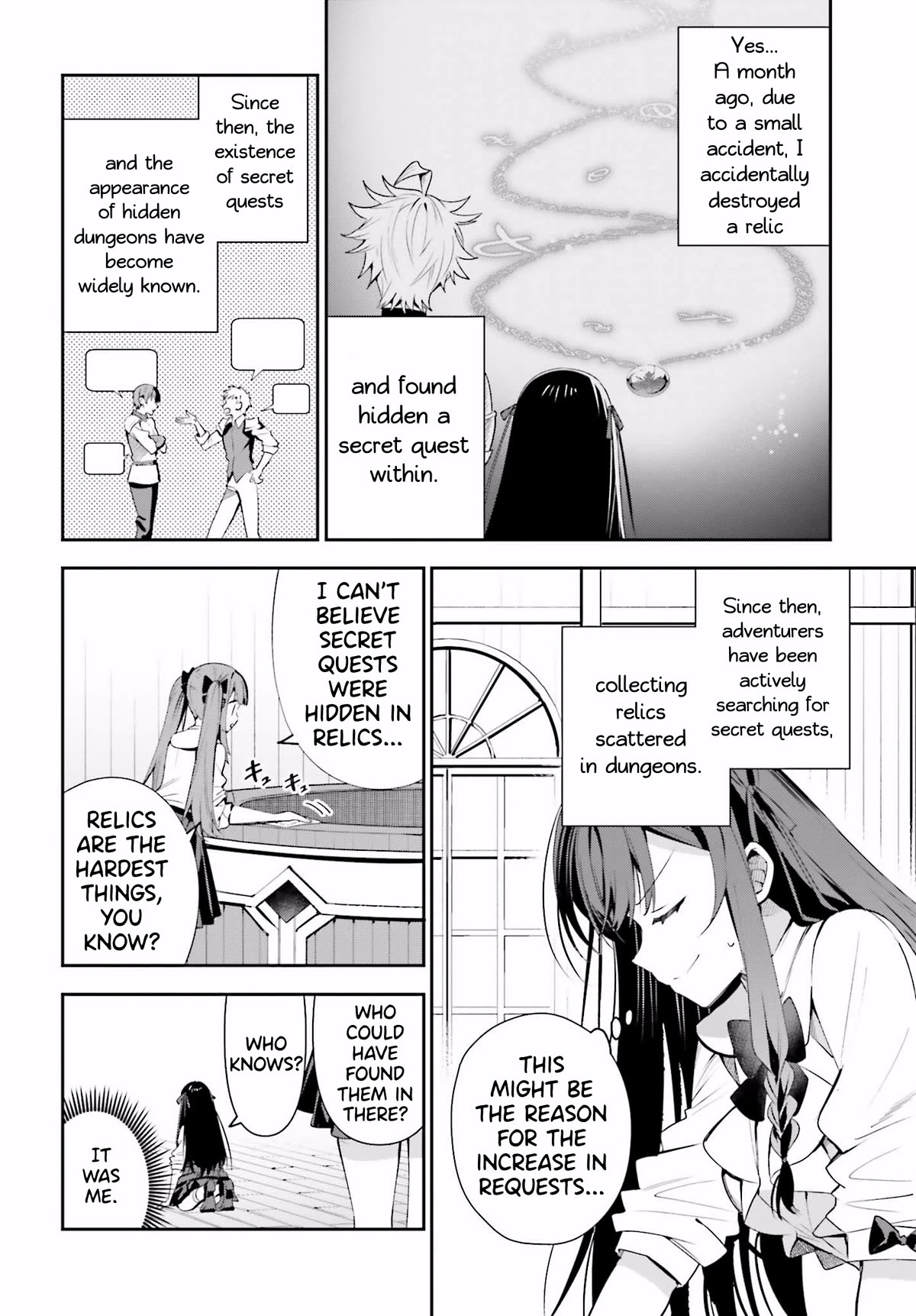 I'm the Guild Receptionist, but Since I Don't Want to Work Overtime, I Think I'll Just Solo the Boss chapter 24 page 20