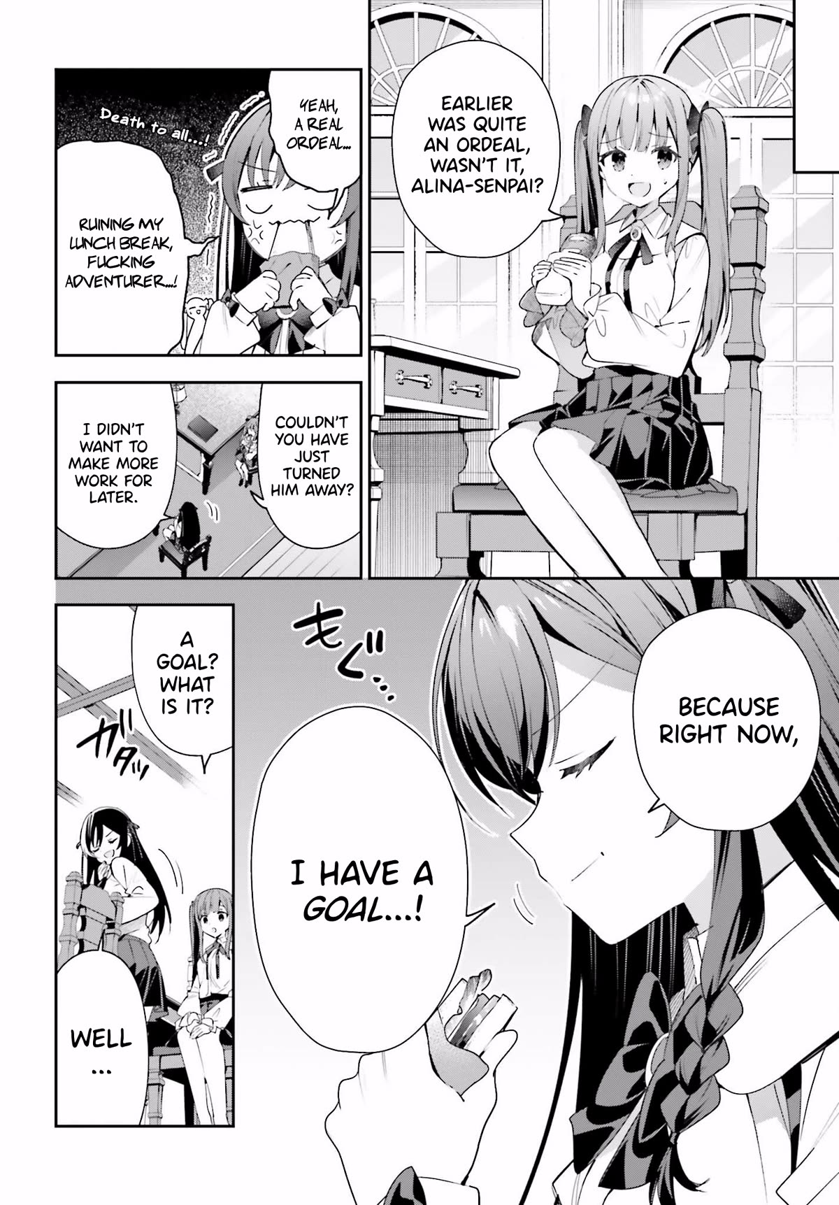 I'm the Guild Receptionist, but Since I Don't Want to Work Overtime, I Think I'll Just Solo the Boss chapter 24 page 4