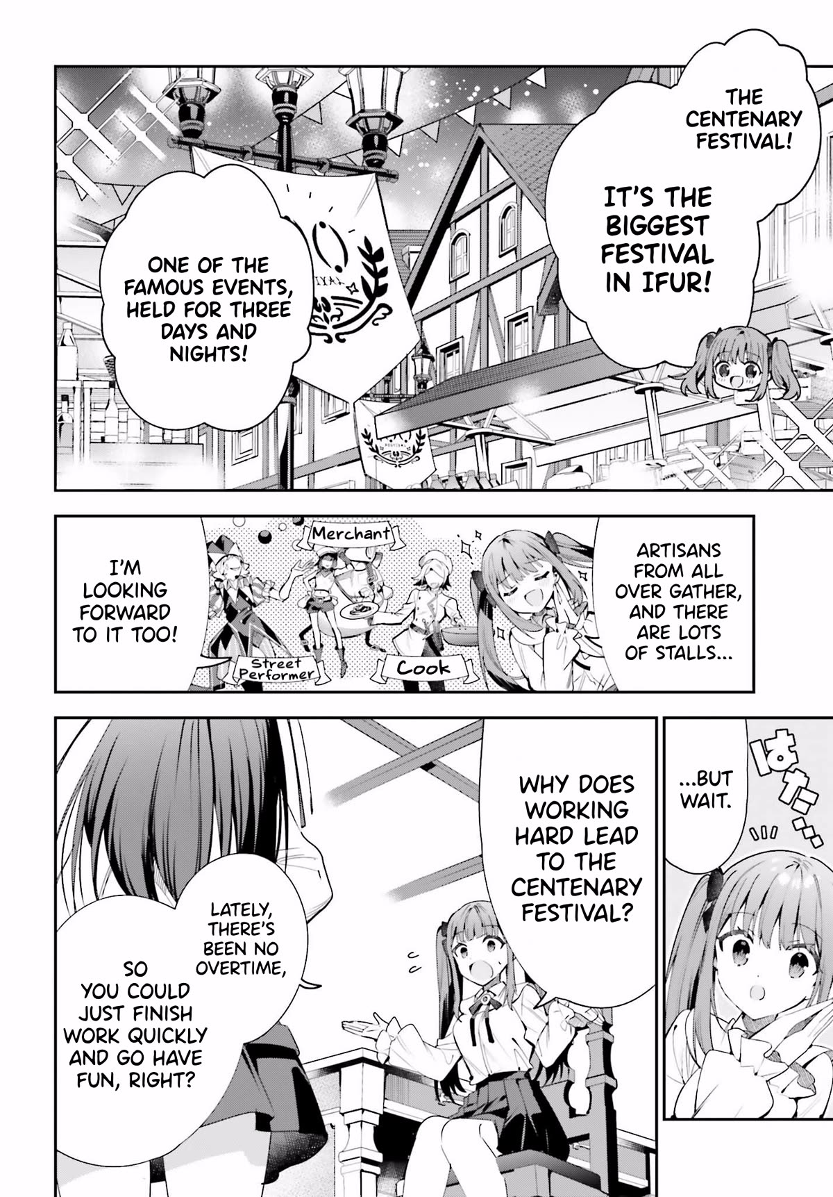 I'm the Guild Receptionist, but Since I Don't Want to Work Overtime, I Think I'll Just Solo the Boss chapter 24 page 6