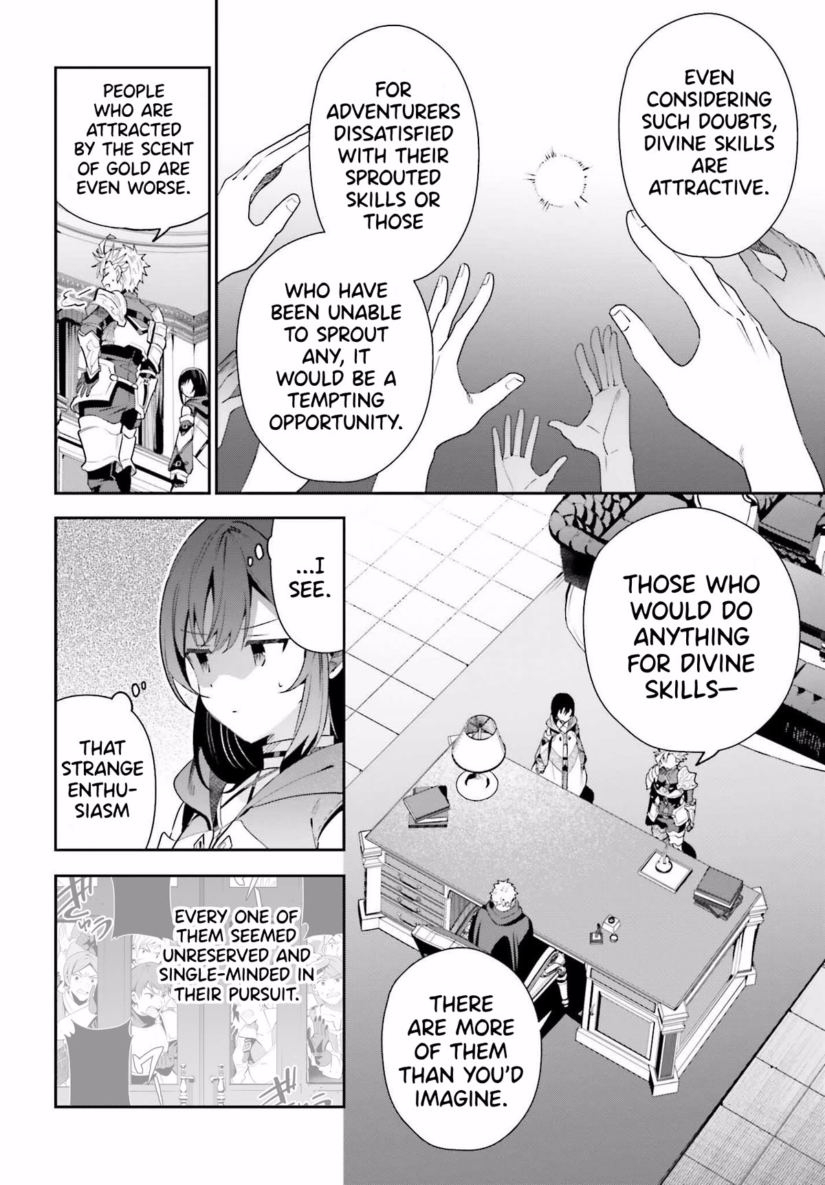 I'm the Guild Receptionist, but Since I Don't Want to Work Overtime, I Think I'll Just Solo the Boss chapter 25 page 22