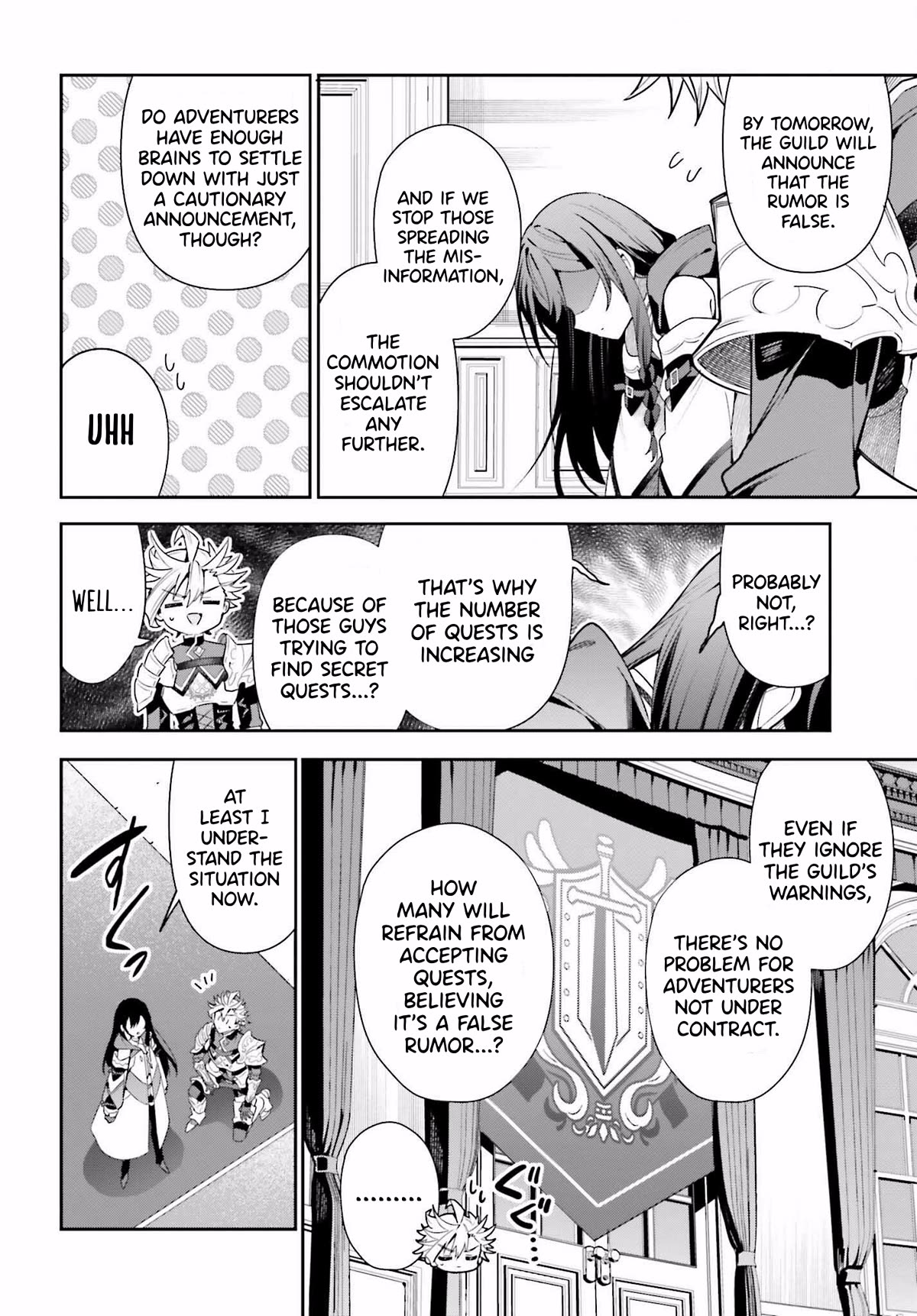 I'm the Guild Receptionist, but Since I Don't Want to Work Overtime, I Think I'll Just Solo the Boss chapter 25 page 26