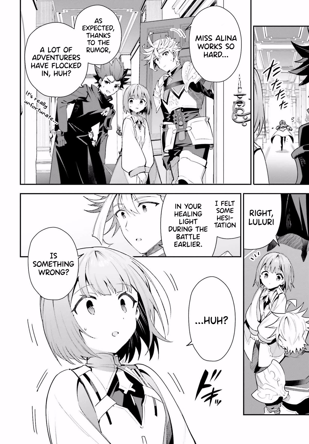 I'm the Guild Receptionist, but Since I Don't Want to Work Overtime, I Think I'll Just Solo the Boss chapter 25 page 28