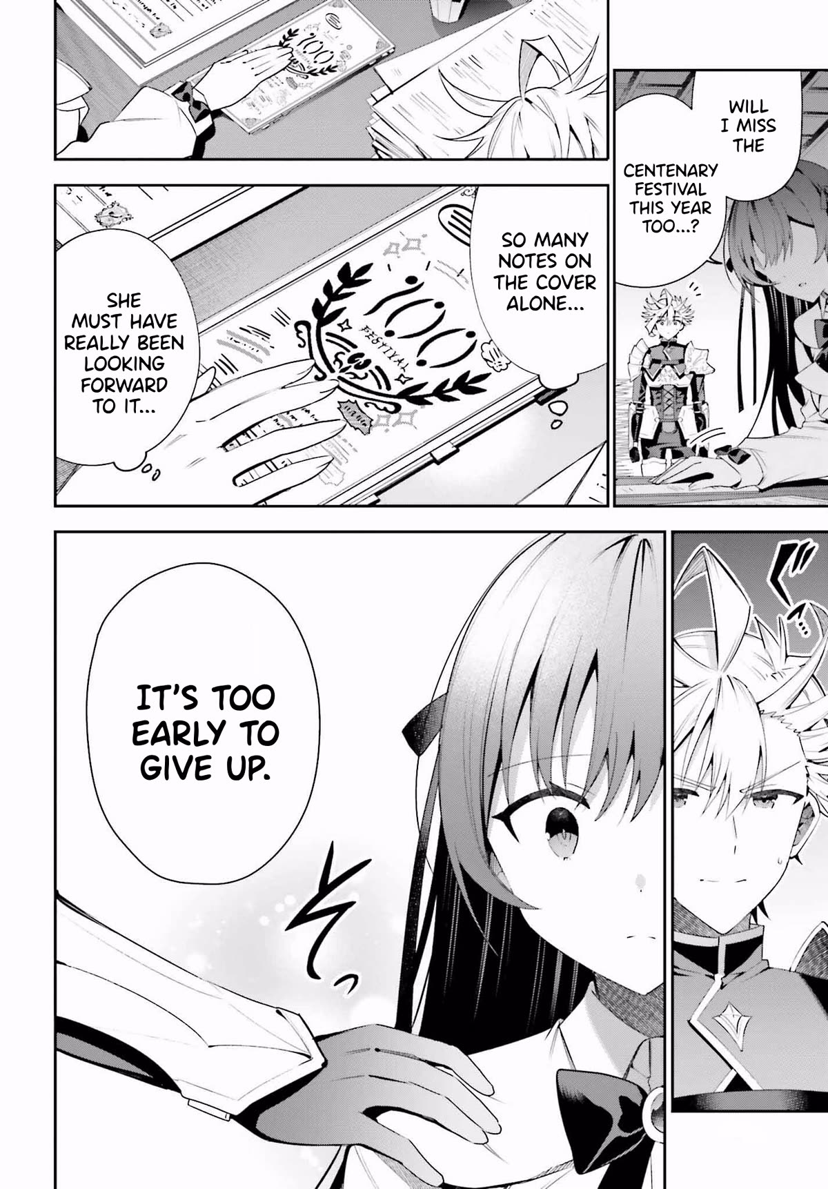 I'm the Guild Receptionist, but Since I Don't Want to Work Overtime, I Think I'll Just Solo the Boss chapter 26 page 12