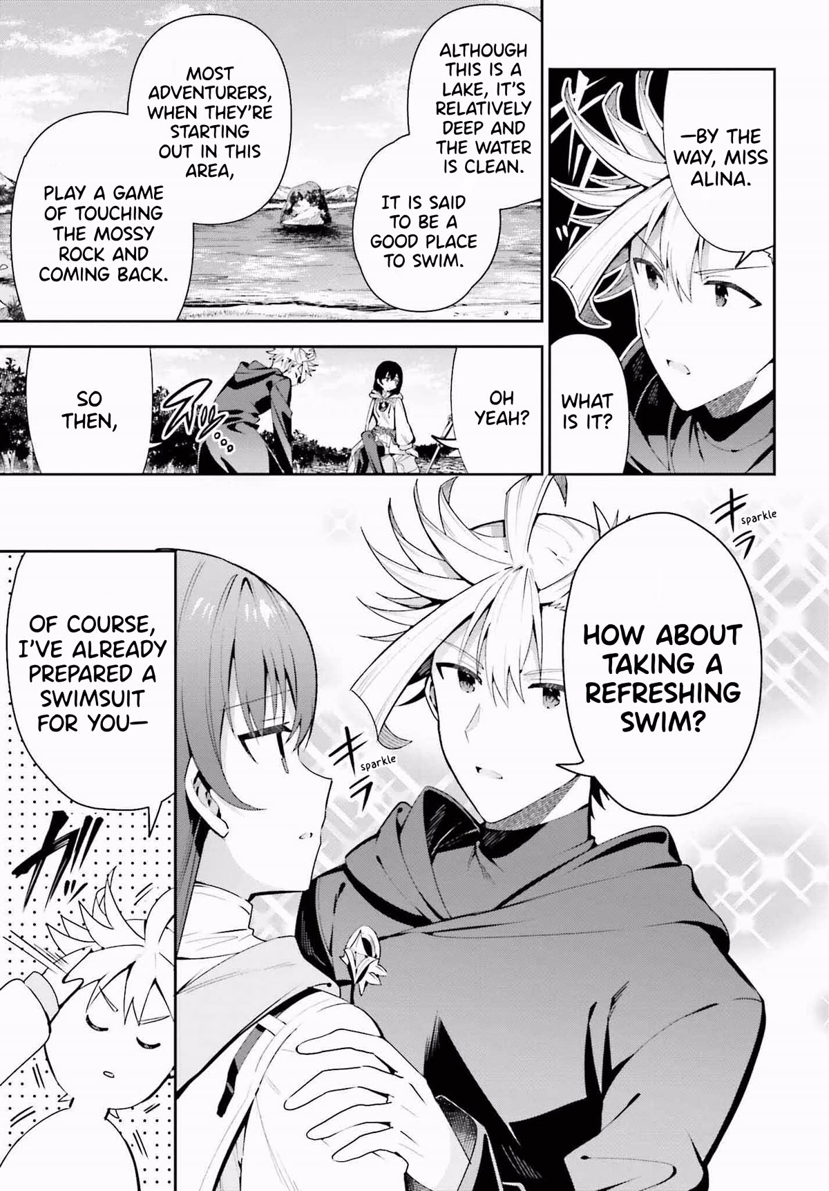 I'm the Guild Receptionist, but Since I Don't Want to Work Overtime, I Think I'll Just Solo the Boss chapter 27 page 8