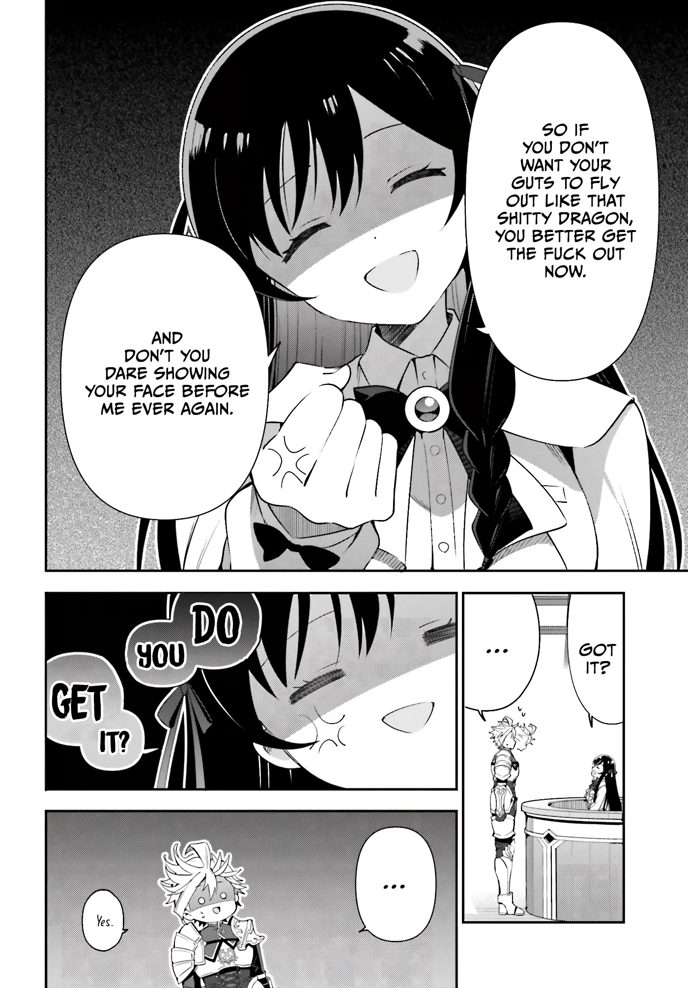 I'm the Guild Receptionist, but Since I Don't Want to Work Overtime, I Think I'll Just Solo the Boss chapter 3 page 13