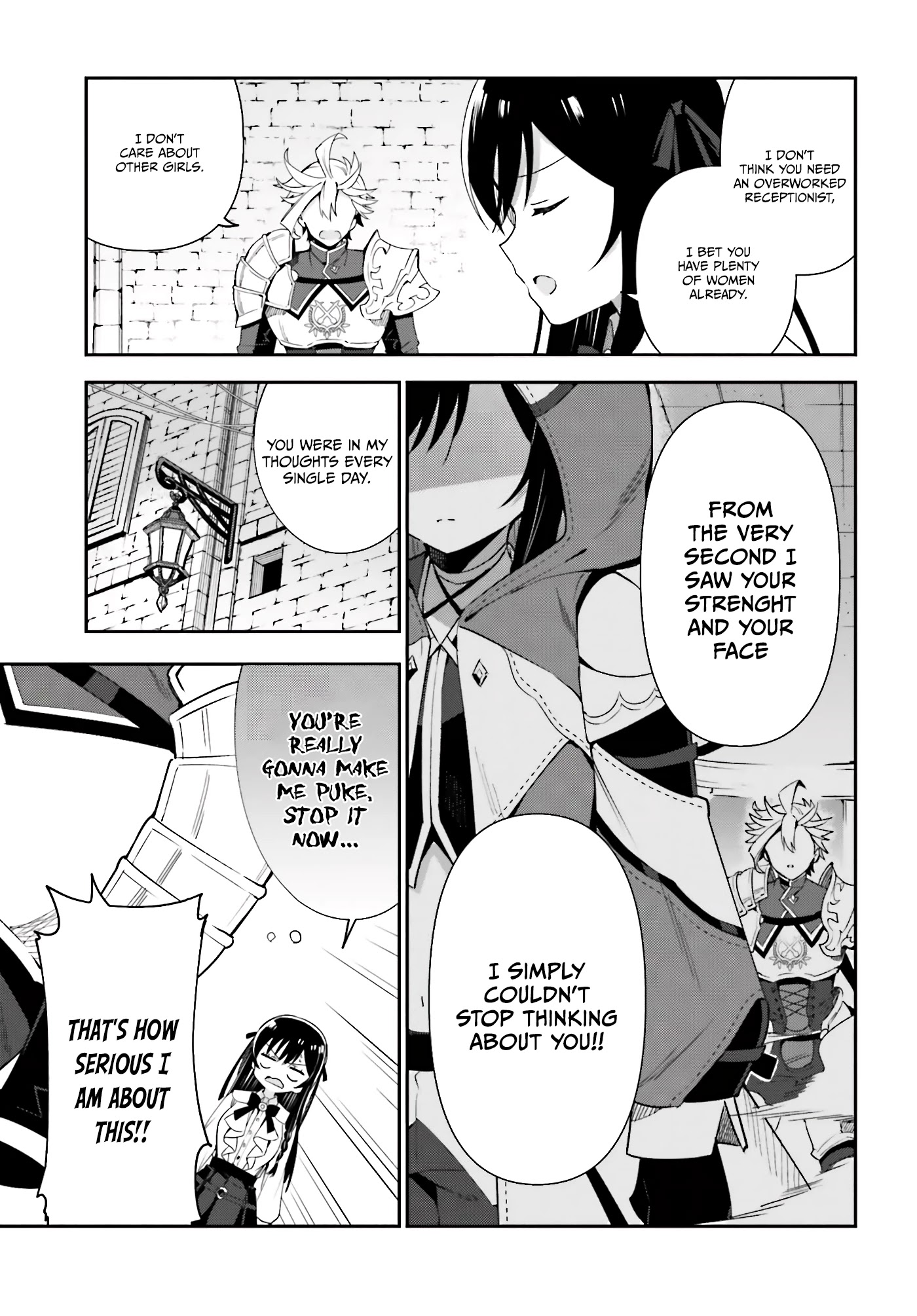 I'm the Guild Receptionist, but Since I Don't Want to Work Overtime, I Think I'll Just Solo the Boss chapter 3 page 22