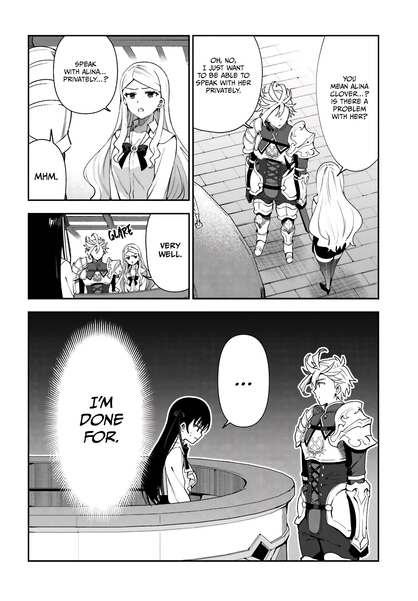 I'm the Guild Receptionist, but Since I Don't Want to Work Overtime, I Think I'll Just Solo the Boss chapter 3 page 5