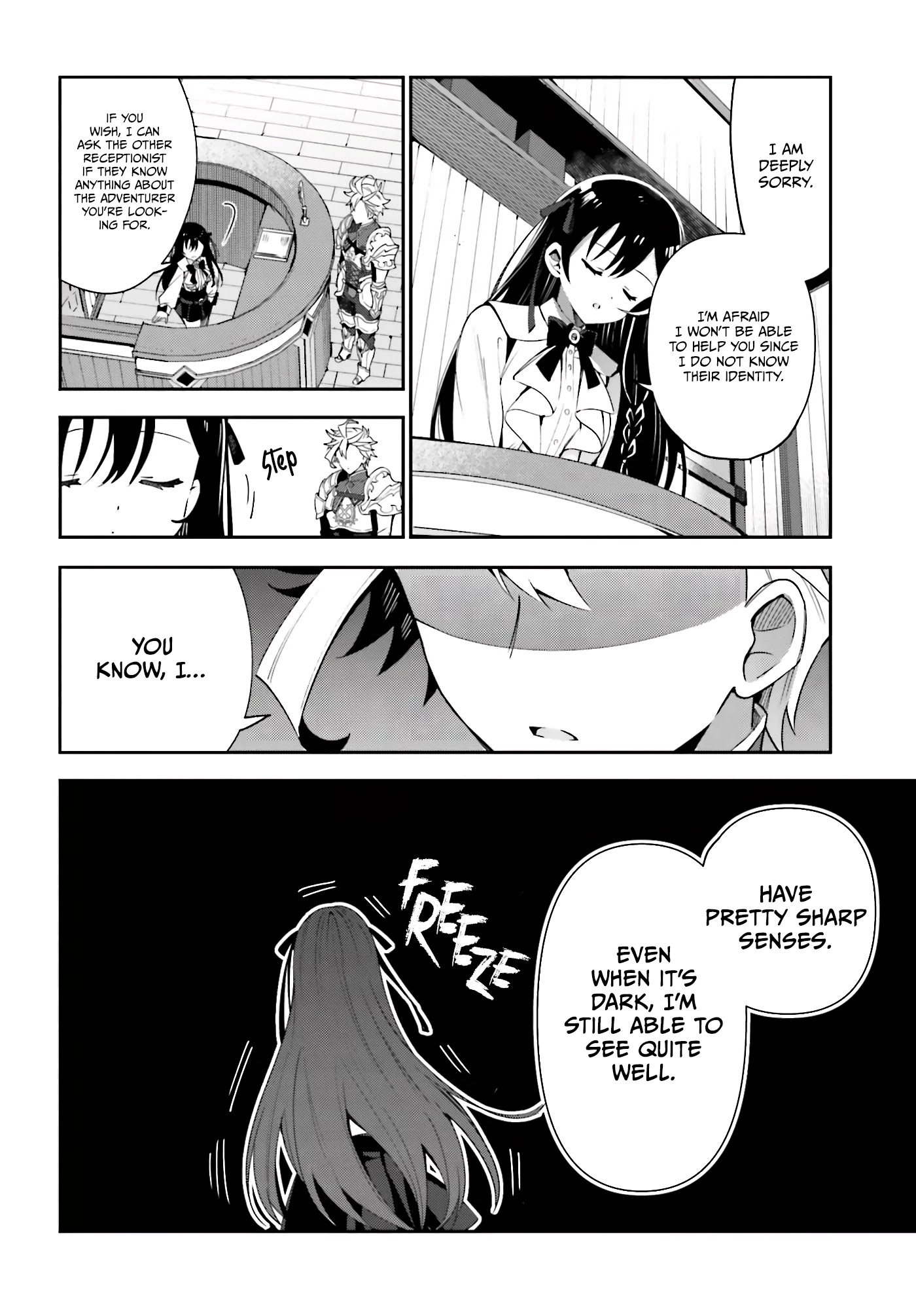 I'm the Guild Receptionist, but Since I Don't Want to Work Overtime, I Think I'll Just Solo the Boss chapter 3 page 7