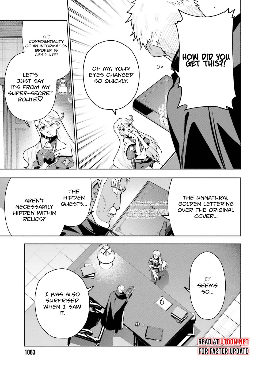 I'm the Guild Receptionist, but Since I Don't Want to Work Overtime, I Think I'll Just Solo the Boss chapter 30 page 25