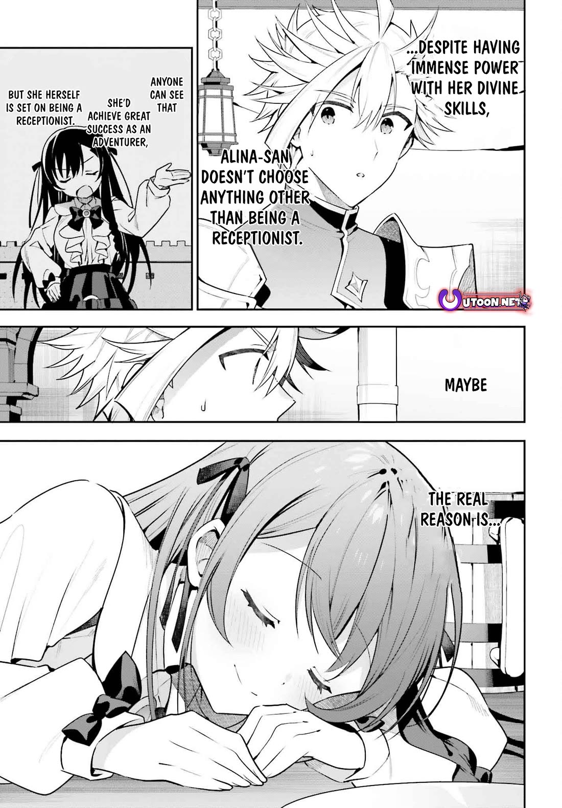 I'm the Guild Receptionist, but Since I Don't Want to Work Overtime, I Think I'll Just Solo the Boss chapter 31 page 17