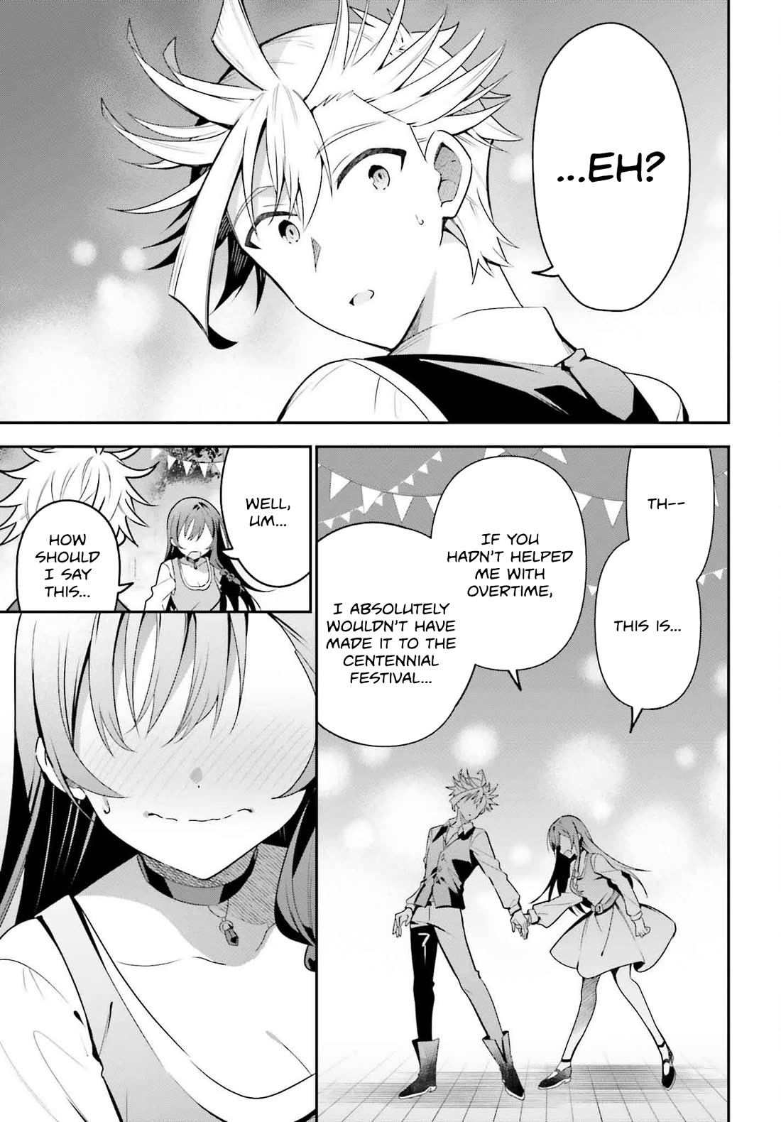 I'm the Guild Receptionist, but Since I Don't Want to Work Overtime, I Think I'll Just Solo the Boss chapter 32 page 15