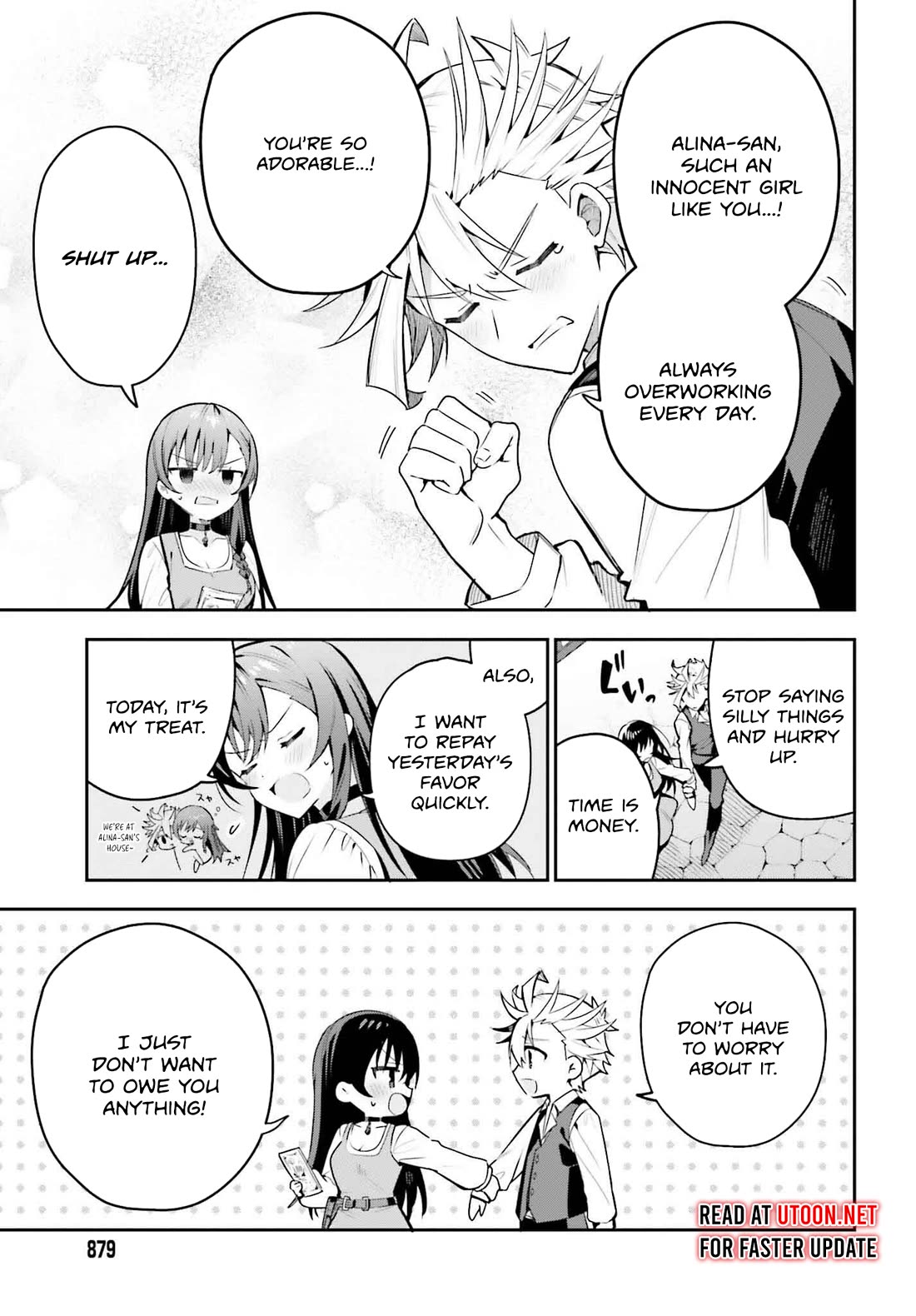 I'm the Guild Receptionist, but Since I Don't Want to Work Overtime, I Think I'll Just Solo the Boss chapter 32 page 5