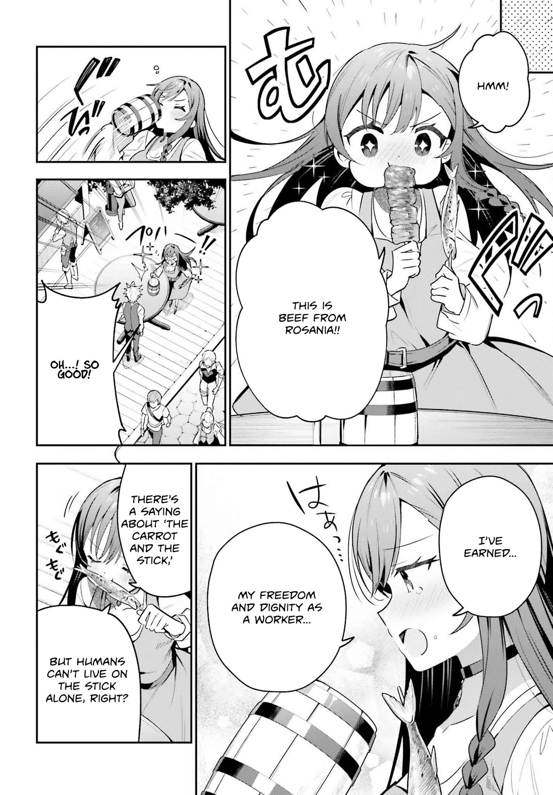 I'm the Guild Receptionist, but Since I Don't Want to Work Overtime, I Think I'll Just Solo the Boss chapter 32 page 8