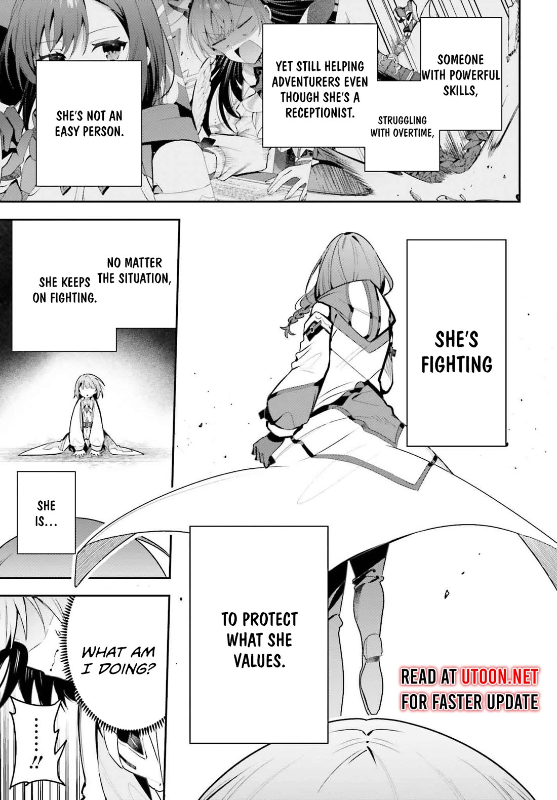 I'm the Guild Receptionist, but Since I Don't Want to Work Overtime, I Think I'll Just Solo the Boss chapter 36 page 29