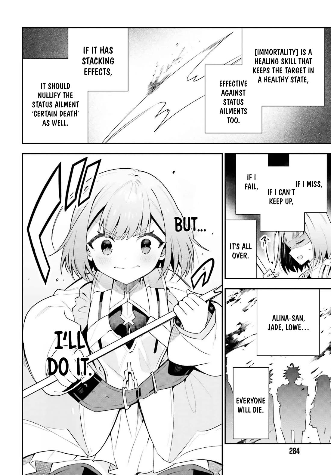 I'm the Guild Receptionist, but Since I Don't Want to Work Overtime, I Think I'll Just Solo the Boss chapter 36 page 34