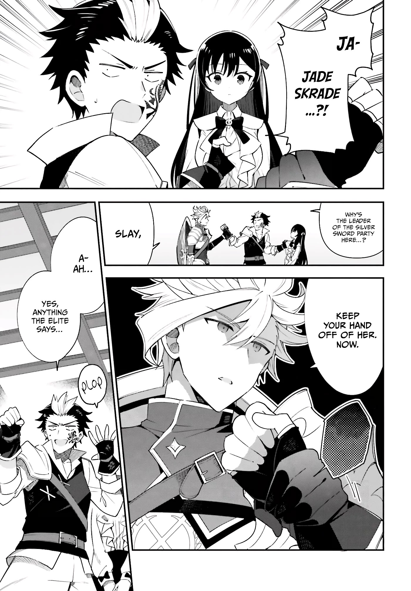 I'm the Guild Receptionist, but Since I Don't Want to Work Overtime, I Think I'll Just Solo the Boss chapter 4 page 24