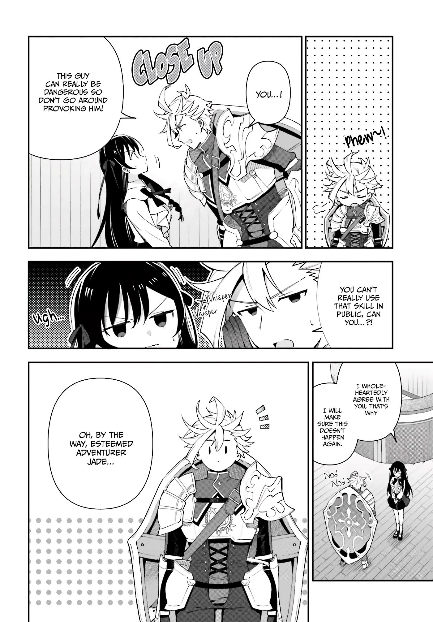 I'm the Guild Receptionist, but Since I Don't Want to Work Overtime, I Think I'll Just Solo the Boss chapter 4 page 29