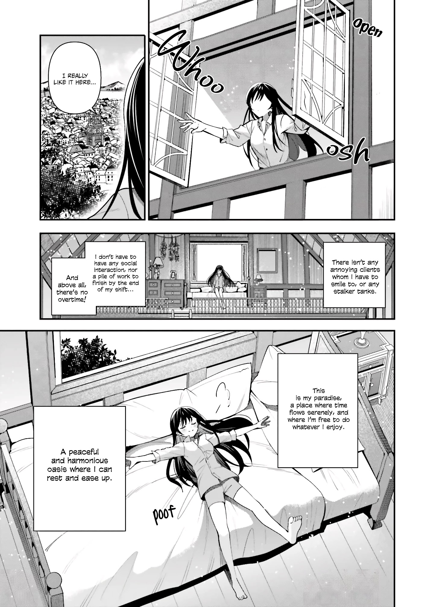 I'm the Guild Receptionist, but Since I Don't Want to Work Overtime, I Think I'll Just Solo the Boss chapter 4 page 4