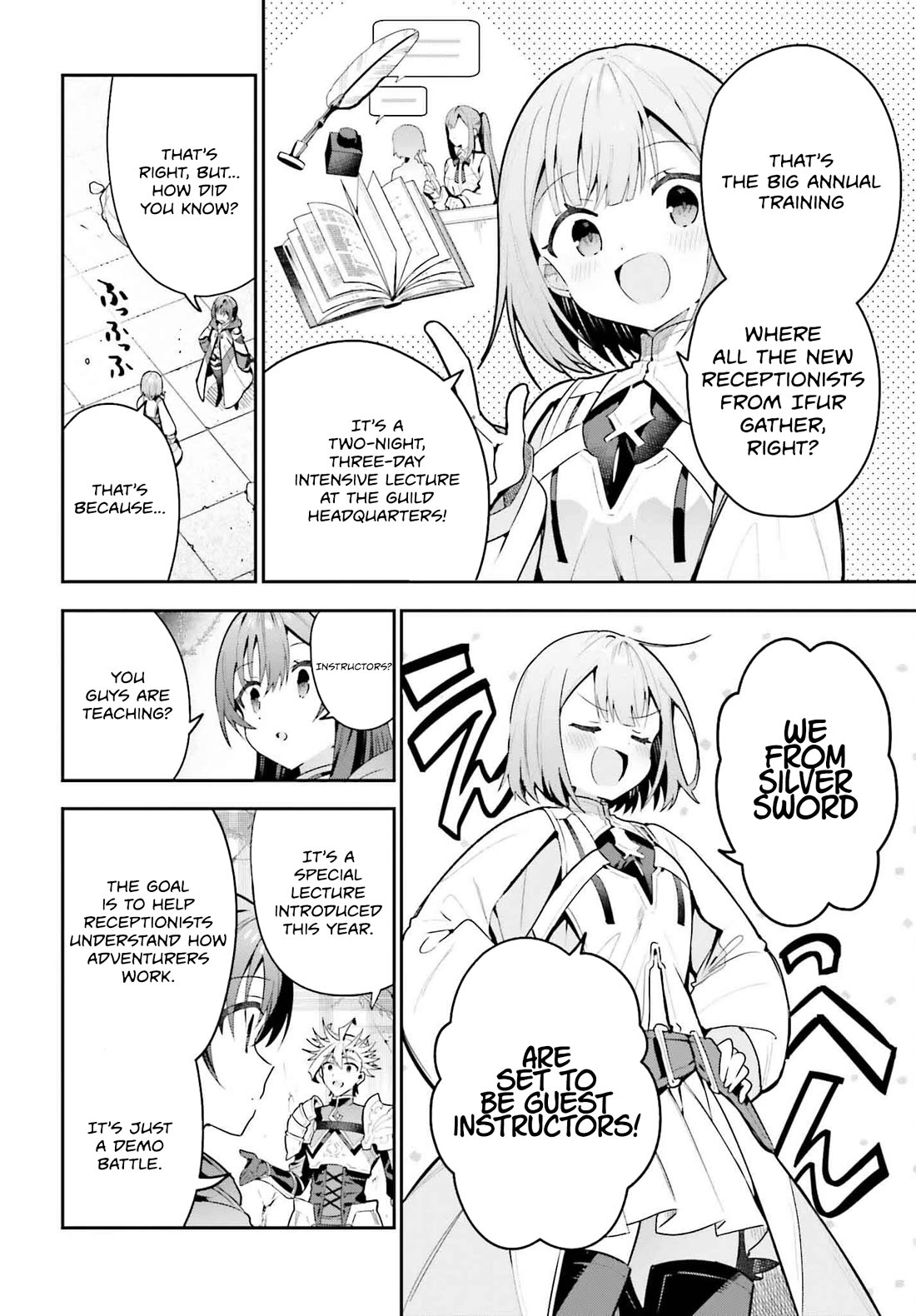 I'm the Guild Receptionist, but Since I Don't Want to Work Overtime, I Think I'll Just Solo the Boss chapter 40 page 10