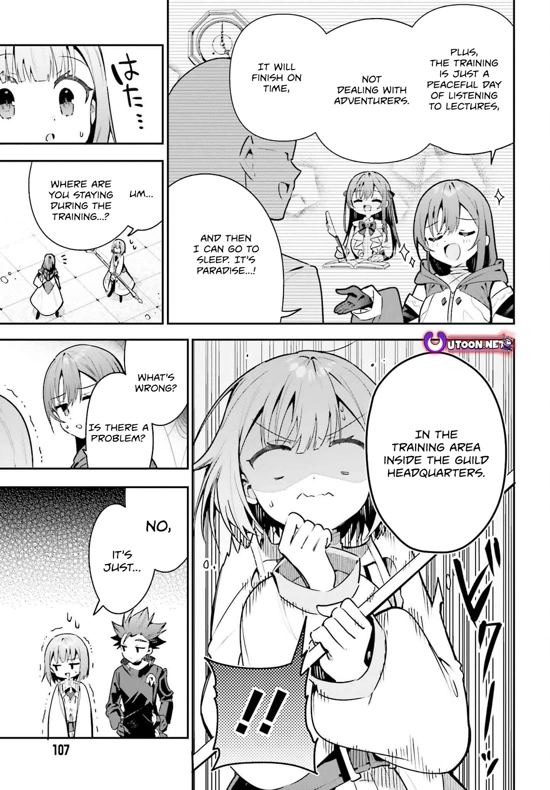 I'm the Guild Receptionist, but Since I Don't Want to Work Overtime, I Think I'll Just Solo the Boss chapter 40 page 13