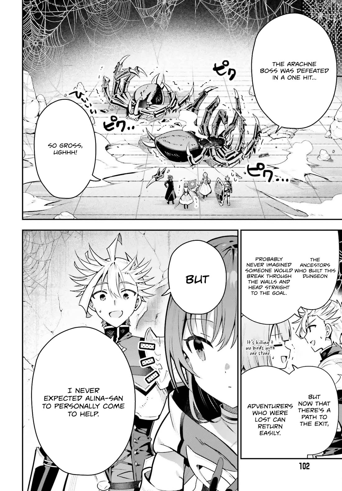 I'm the Guild Receptionist, but Since I Don't Want to Work Overtime, I Think I'll Just Solo the Boss chapter 40 page 8