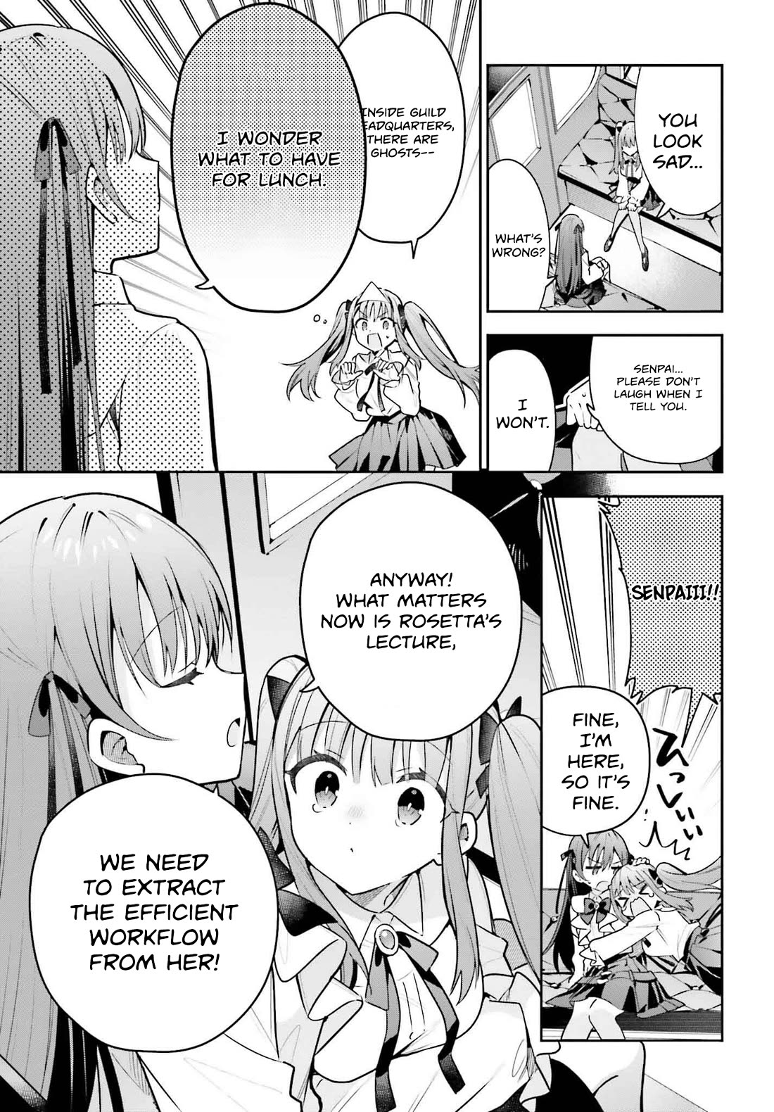 I'm the Guild Receptionist, but Since I Don't Want to Work Overtime, I Think I'll Just Solo the Boss chapter 41 page 17