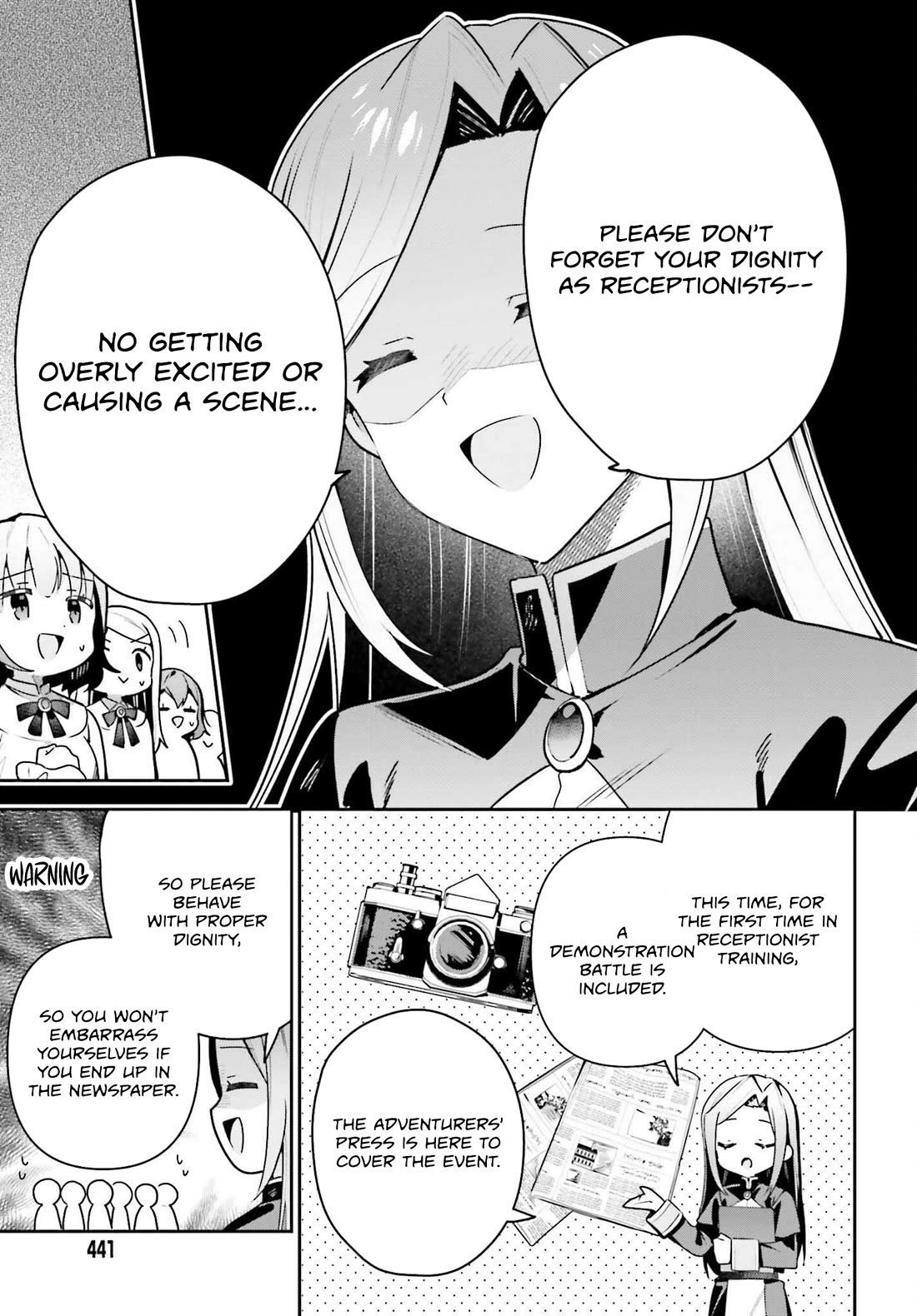 I'm the Guild Receptionist, but Since I Don't Want to Work Overtime, I Think I'll Just Solo the Boss chapter 42 page 11