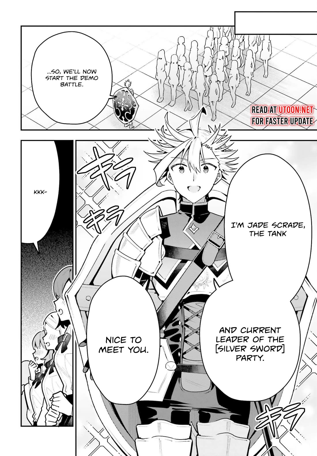 I'm the Guild Receptionist, but Since I Don't Want to Work Overtime, I Think I'll Just Solo the Boss chapter 42 page 12