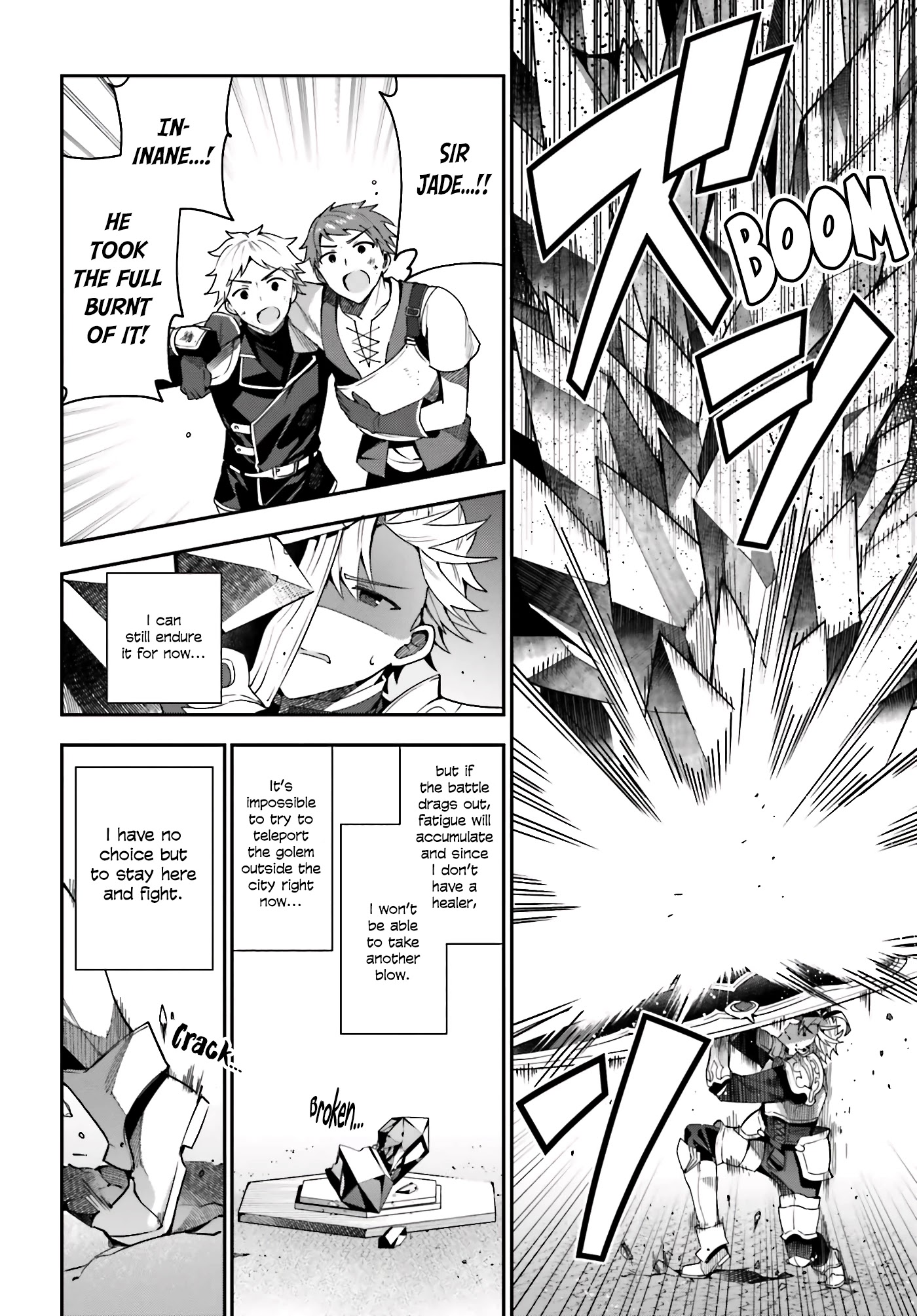 I'm the Guild Receptionist, but Since I Don't Want to Work Overtime, I Think I'll Just Solo the Boss chapter 5 page 12