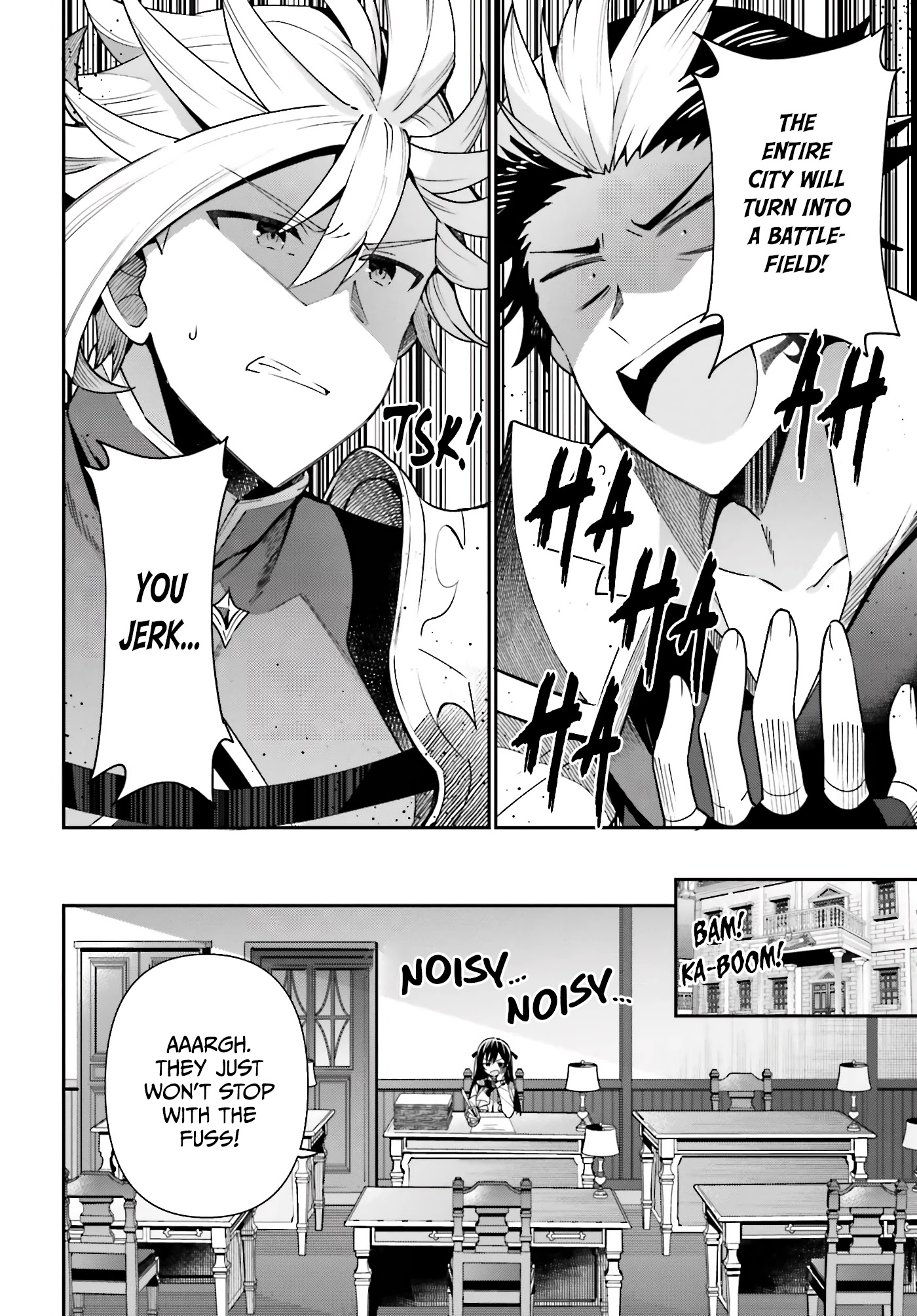 I'm the Guild Receptionist, but Since I Don't Want to Work Overtime, I Think I'll Just Solo the Boss chapter 5 page 16