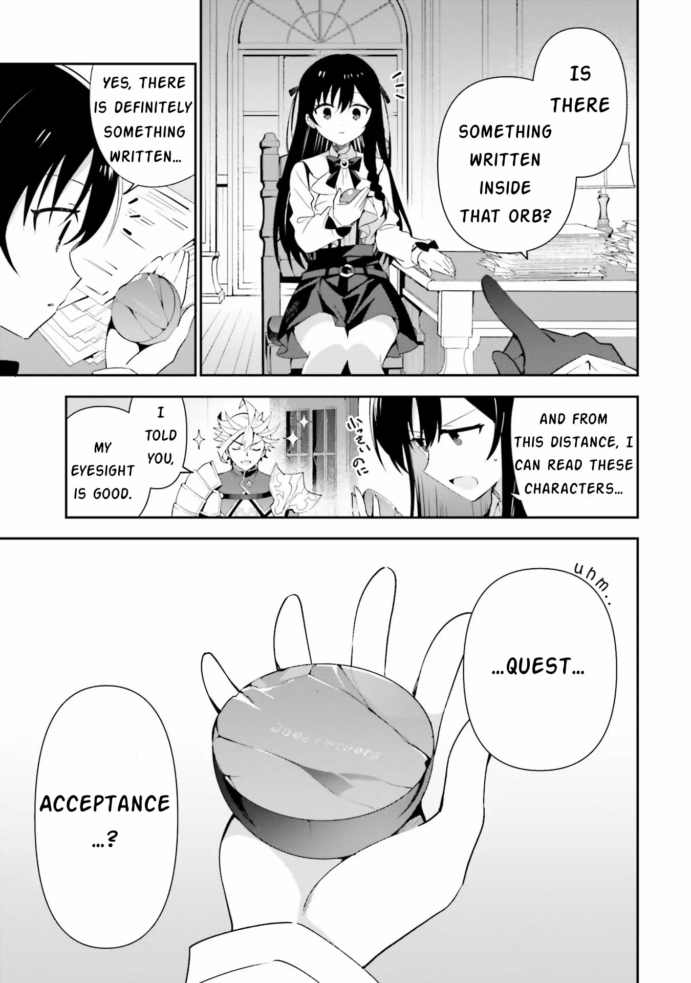 I'm the Guild Receptionist, but Since I Don't Want to Work Overtime, I Think I'll Just Solo the Boss chapter 7 page 15