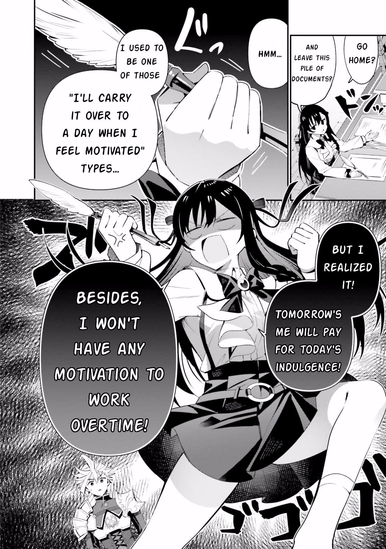 I'm the Guild Receptionist, but Since I Don't Want to Work Overtime, I Think I'll Just Solo the Boss chapter 7 page 8