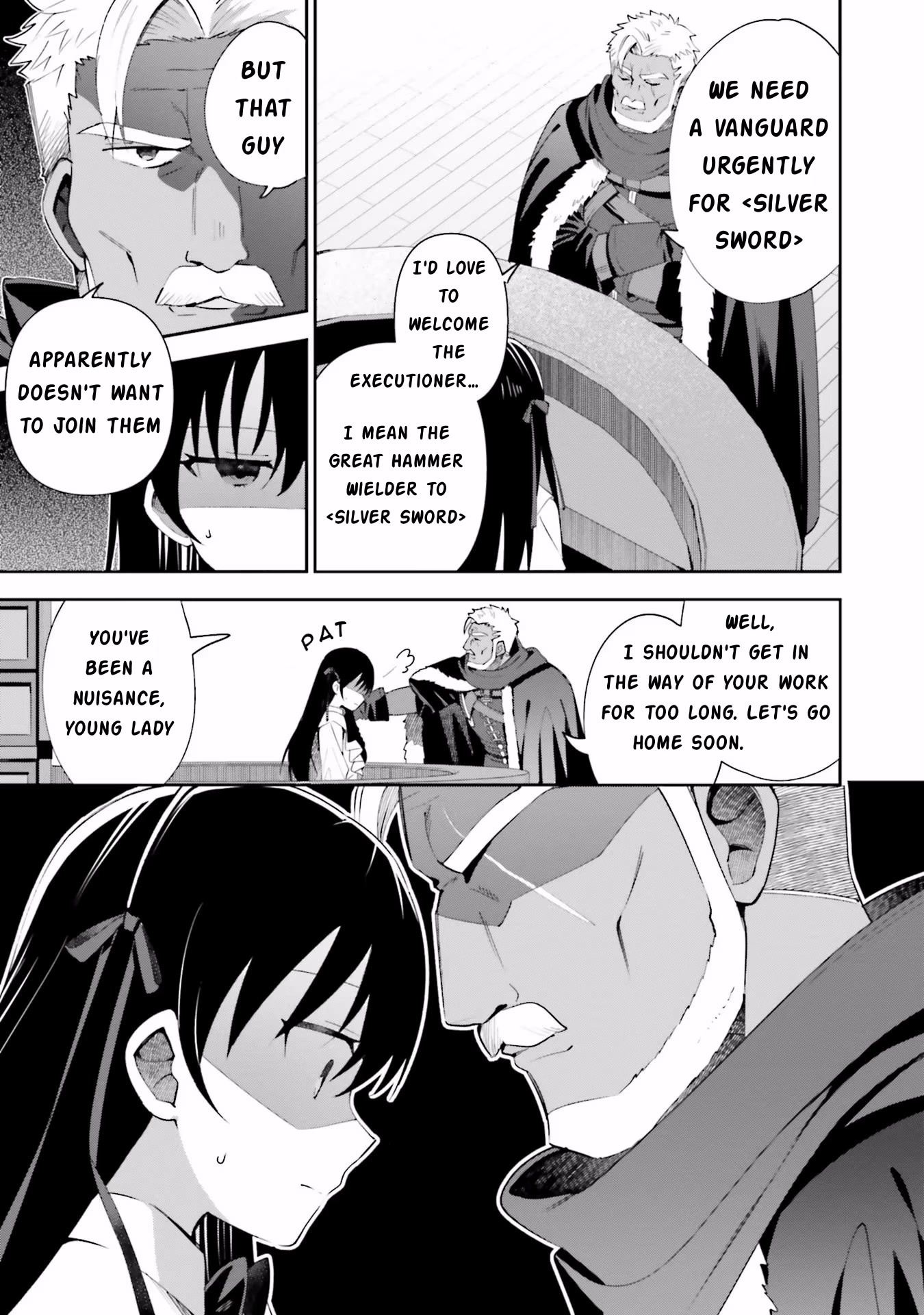 I'm the Guild Receptionist, but Since I Don't Want to Work Overtime, I Think I'll Just Solo the Boss chapter 8 page 15